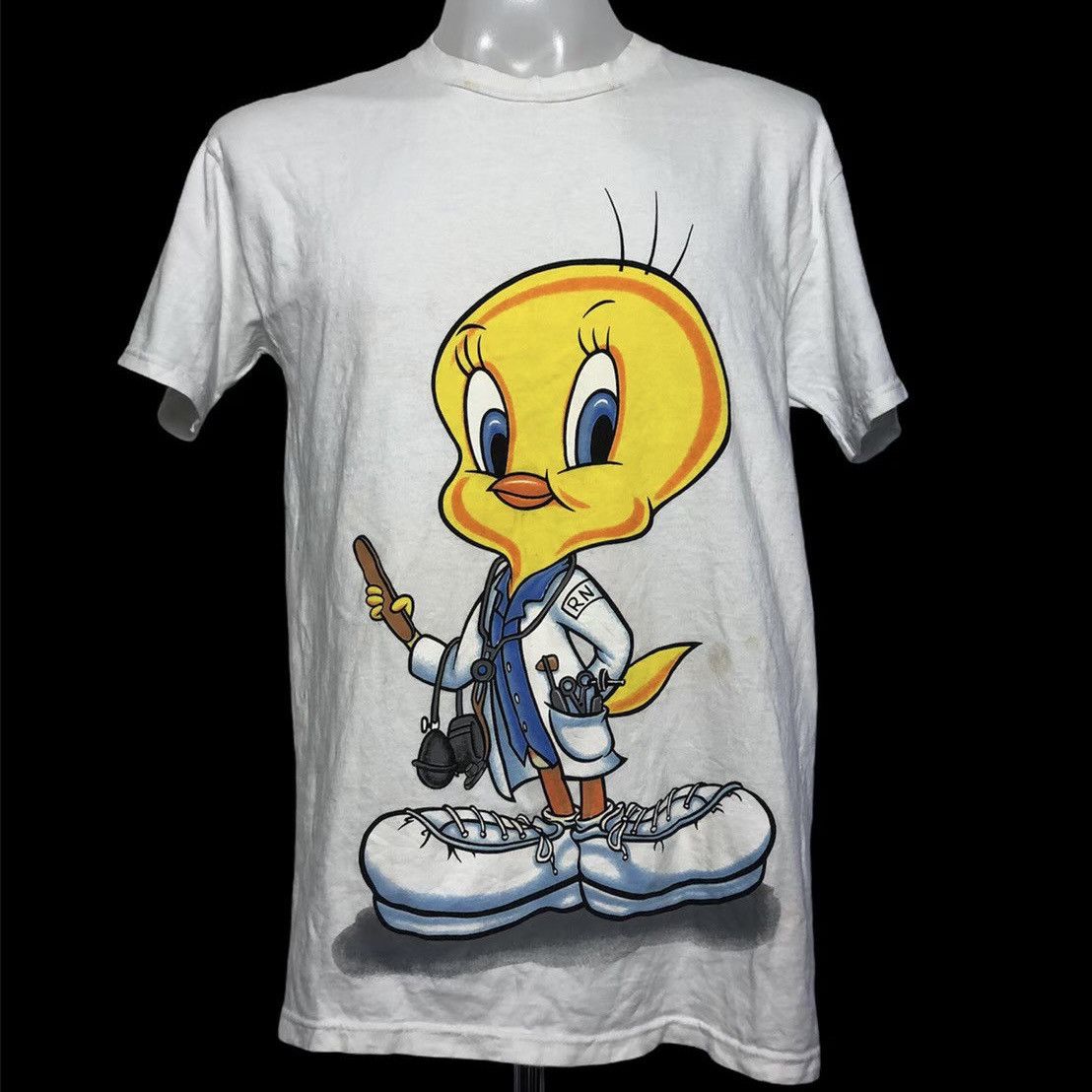 Vintage Tweety Looney Tunes 90s Made in USA T-Shirt