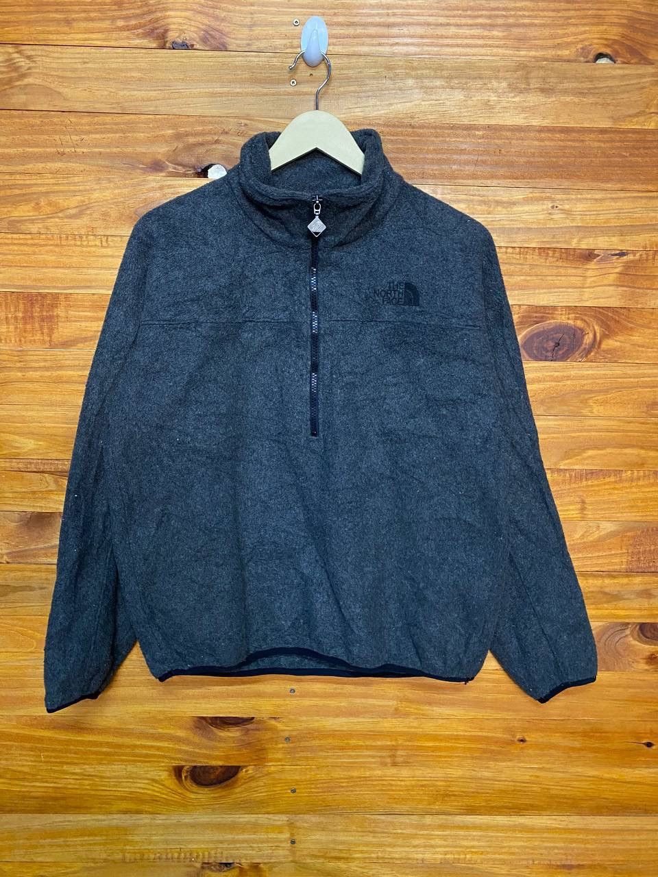 The North Face Vintage The North Face Pullover Fleece Made In Japan Size US M / EU 48-50 / 2 - 1 Thumbnail