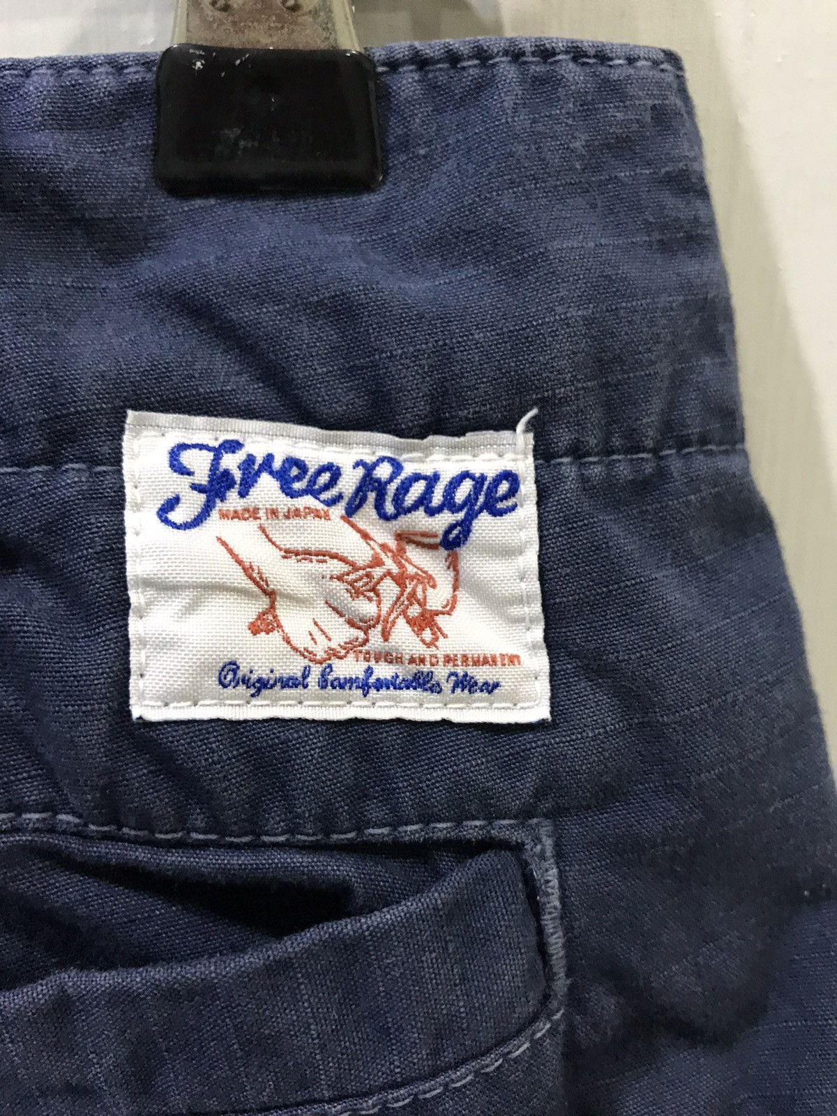 Japanese Brand FREE RAGE Japan Cropped Pant Size US 31 - 12 Thumbnail