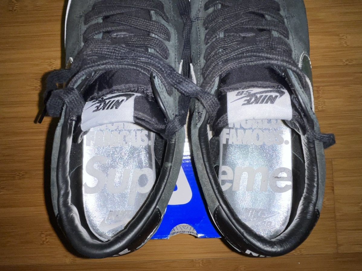 Nike × Supreme SB x Bruin Black Low 2009 Size US 10.5 / EU 43-44 - 5 Thumbnail