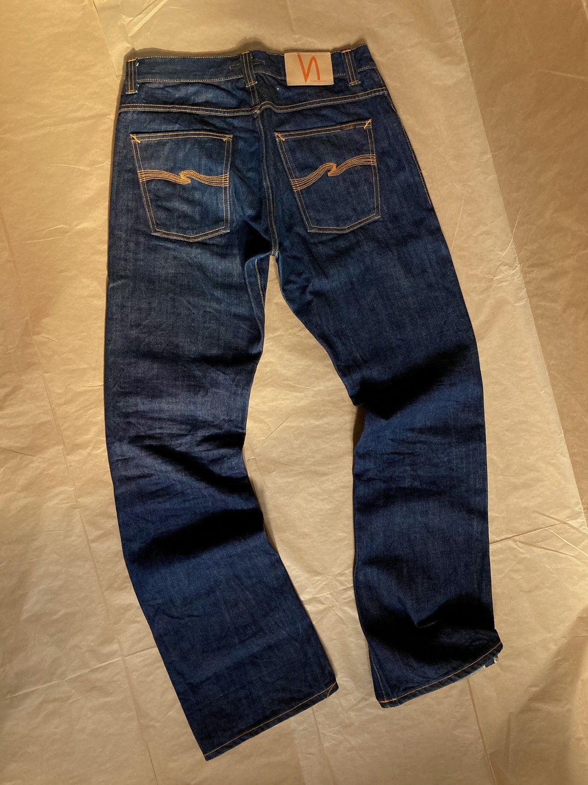 Nudie Jeans Nudie Jeans Regular Ralf Dry Selvage Blue | Grailed