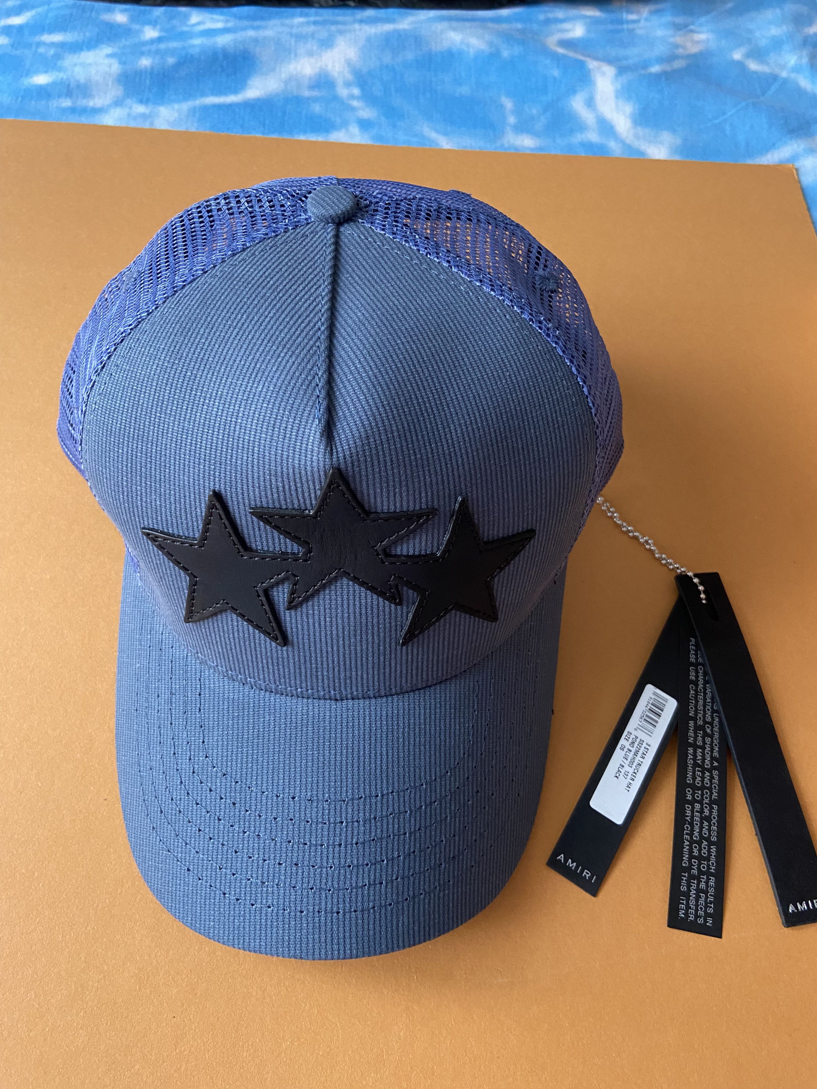 Amiri Amiri Star Trucker Hat Size ONE SIZE - 8 Thumbnail