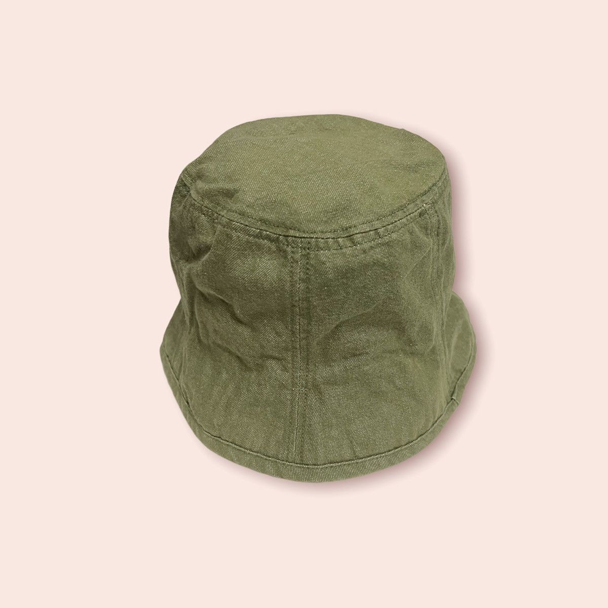 Japanese Brand × Vintage VINTAGE 7 PANEL GREEN DENIM BUCKET HAT JAPAN Size ONE SIZE - 6 Thumbnail