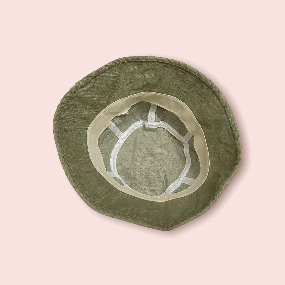 Japanese Brand × Vintage VINTAGE 7 PANEL GREEN DENIM BUCKET HAT JAPAN Size ONE SIZE - 8 Thumbnail