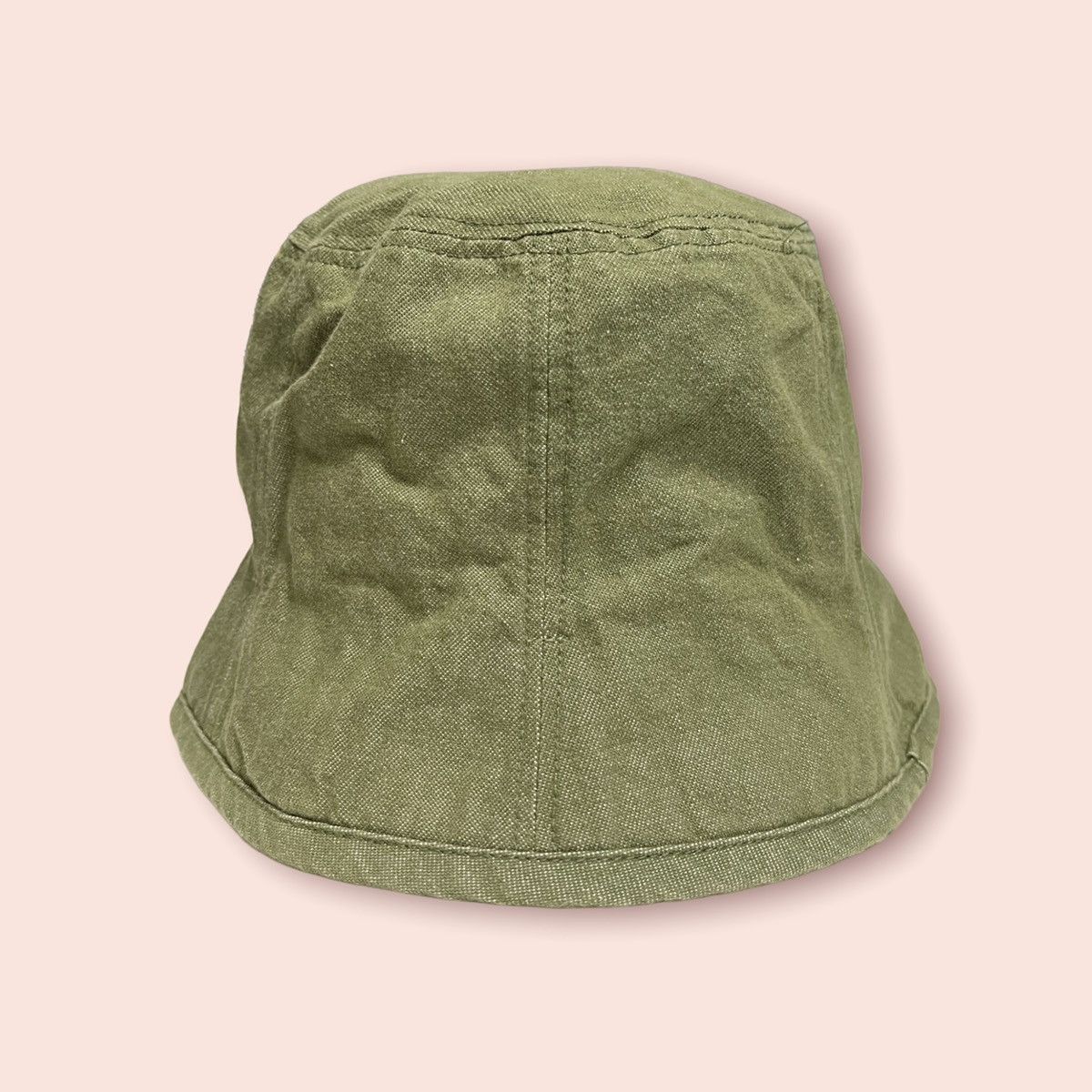 Japanese Brand × Vintage VINTAGE 7 PANEL GREEN DENIM BUCKET HAT JAPAN Size ONE SIZE - 5 Thumbnail