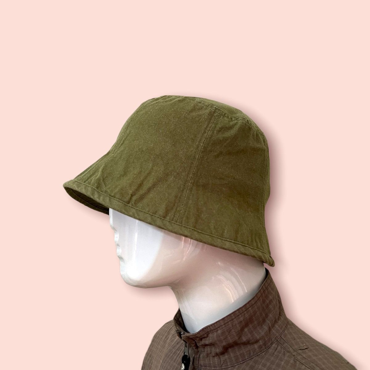 Japanese Brand × Vintage VINTAGE 7 PANEL GREEN DENIM BUCKET HAT JAPAN Size ONE SIZE - 13 Thumbnail