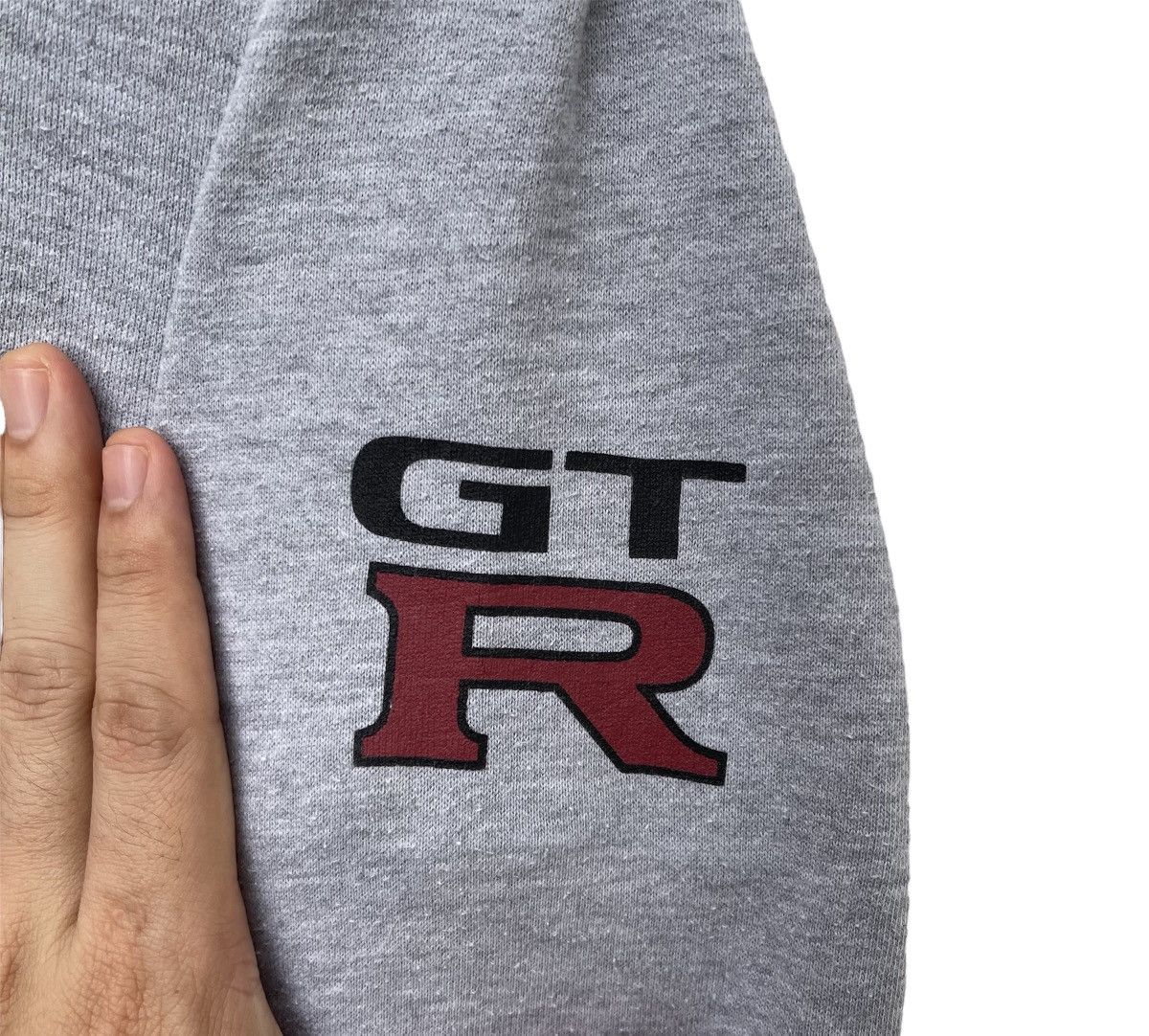 Japanese Brand Nissan Skyline GTR BCNR 33 Big Logo Hoodie | S | Automive Size US XS / EU 42 / 0 - 7 Thumbnail