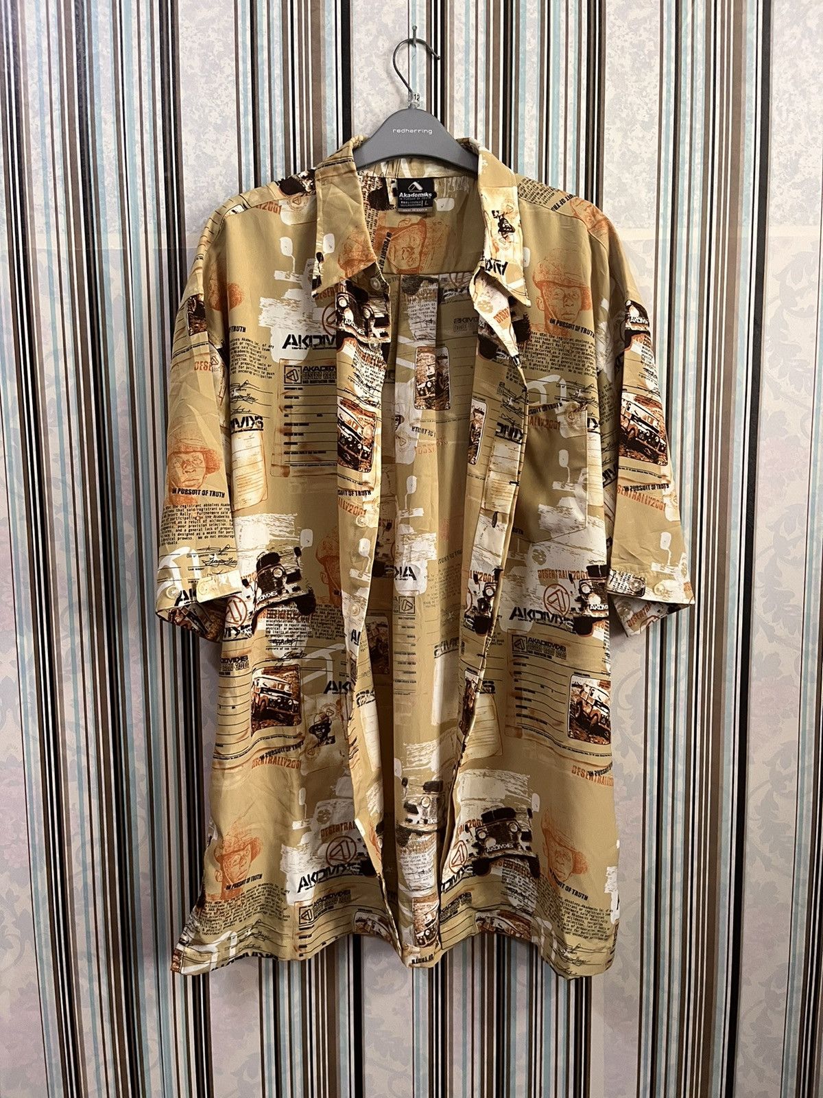 Akademiks desert rally full printed #C1 Size US L / EU 52-54 / 3 - 6 Thumbnail