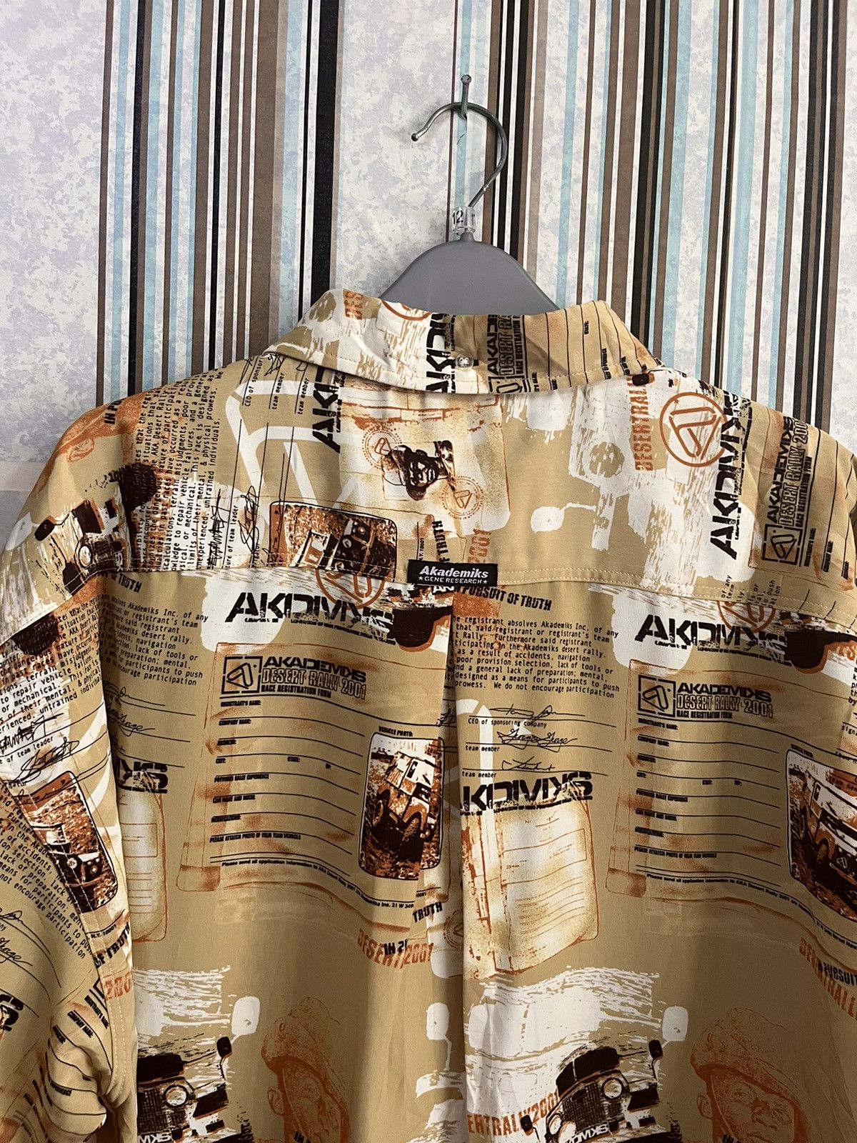 Akademiks desert rally full printed #C1 Size US L / EU 52-54 / 3 - 4 Thumbnail