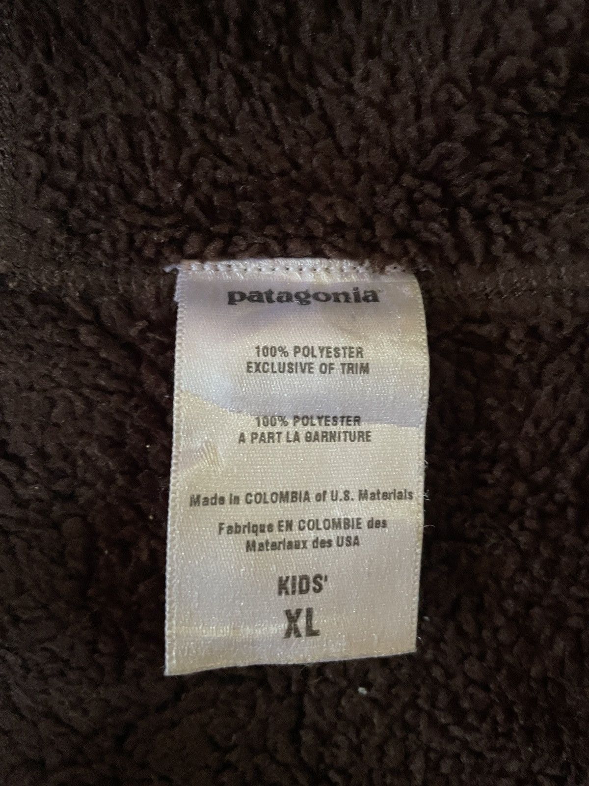 Patagonia × Vintage Y2K Patagonia Blocktech Fleece Jacket super black Kid’s XL Size US XL / EU 56 / 4 - 5 Thumbnail