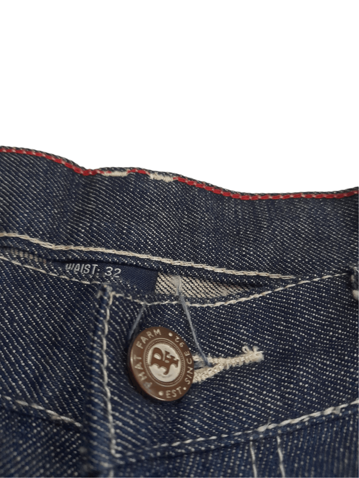 Phat Farm 90s Phat Farm Denim Oversized (E267) Size US 34 / EU 50 - 10 Thumbnail