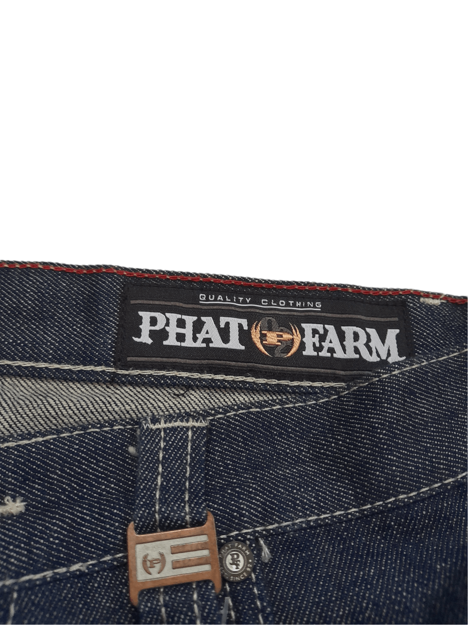 Phat Farm 90s Phat Farm Denim Oversized (E267) Size US 34 / EU 50 - 11 Thumbnail