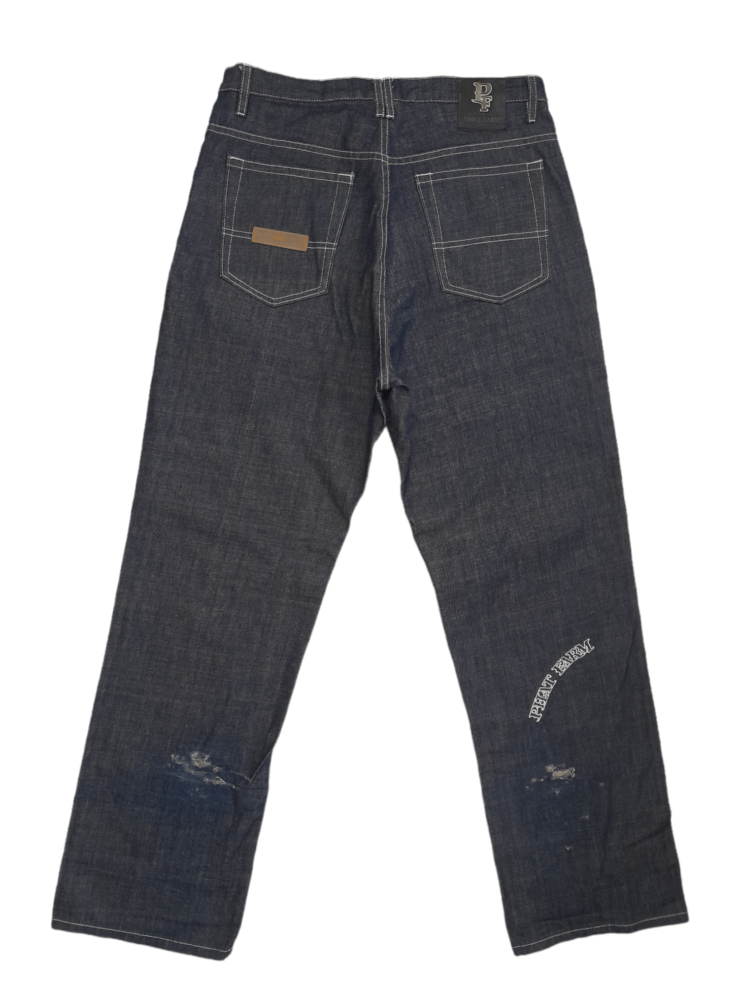 Phat Farm 90s Phat Farm Denim Oversized (E267) Size US 34 / EU 50 - 1 Thumbnail