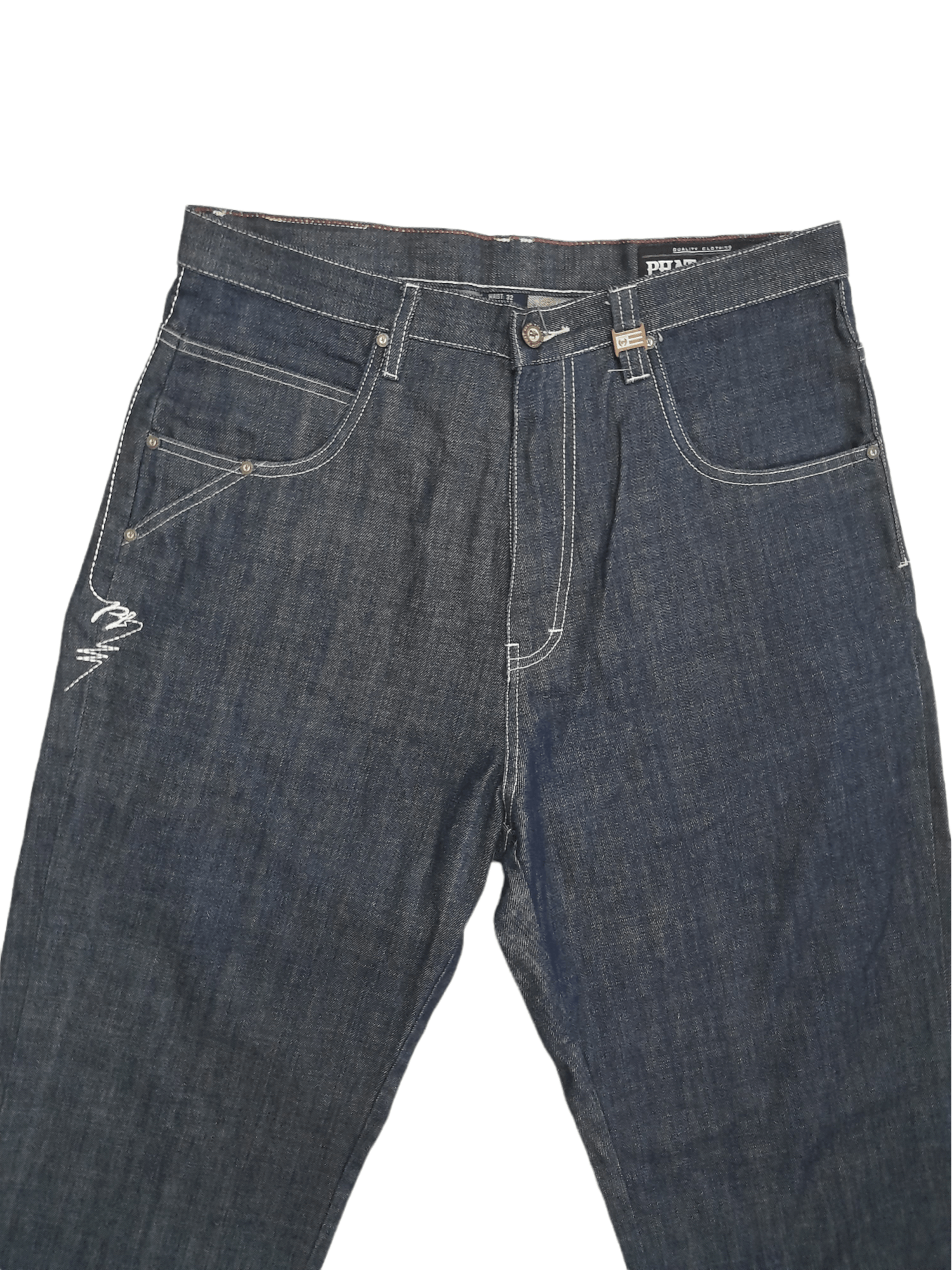 Phat Farm 90s Phat Farm Denim Oversized (E267) Size US 34 / EU 50 - 8 Thumbnail