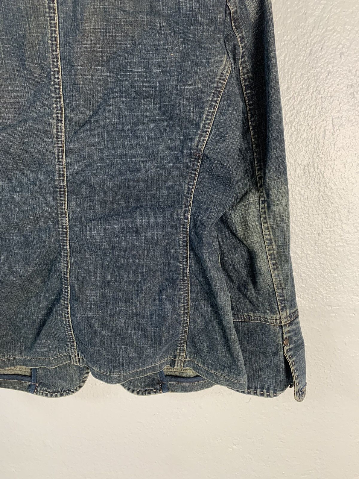 Marithe + Francois Girbaud Marithe Francois Girbaud Women Denim Jacket Size S / US 4 / IT 40 - 10 Thumbnail