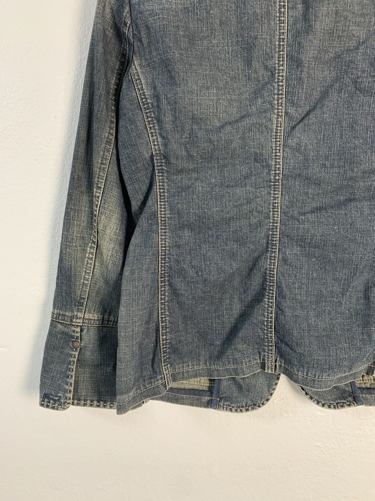 Marithe + Francois Girbaud Marithe Francois Girbaud Women Denim Jacket Size S / US 4 / IT 40 - 11 Thumbnail