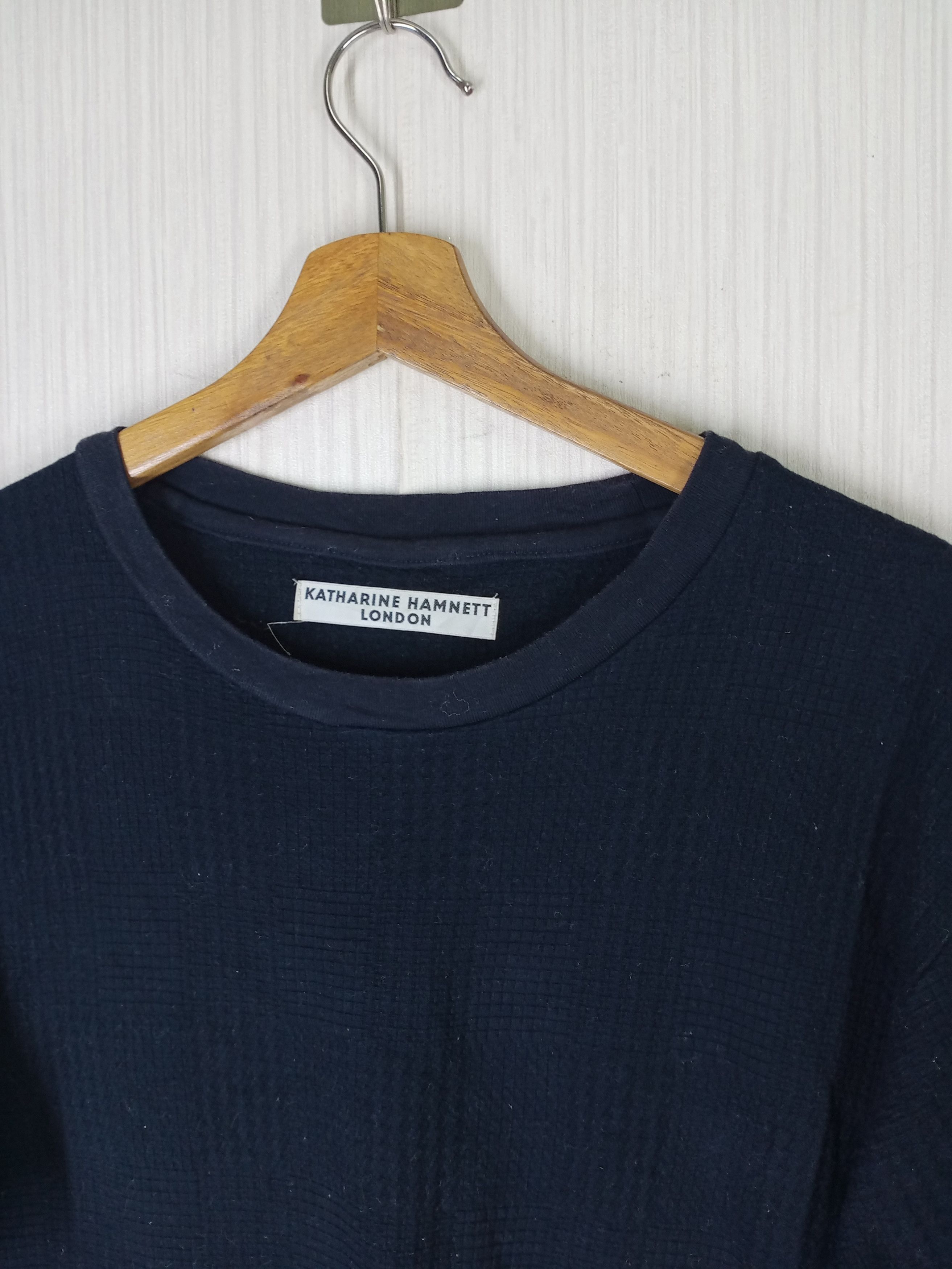 Katharine Hamnett London Vintage Katharine Hamnett Cut & Swen Tshirt Size US XL / EU 56 / 4 - 2 Thumbnail