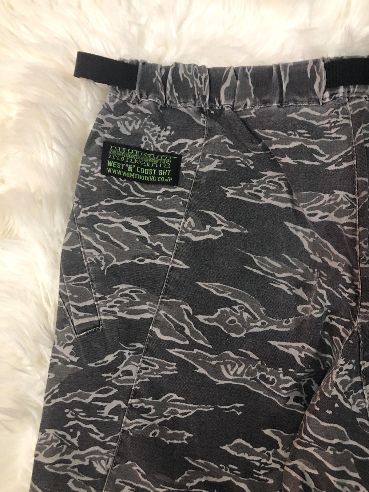 Neighborhood Neighborhood Skate Tiger Stripe Cargo Pants Streetwear Size US 31 - 10 Thumbnail