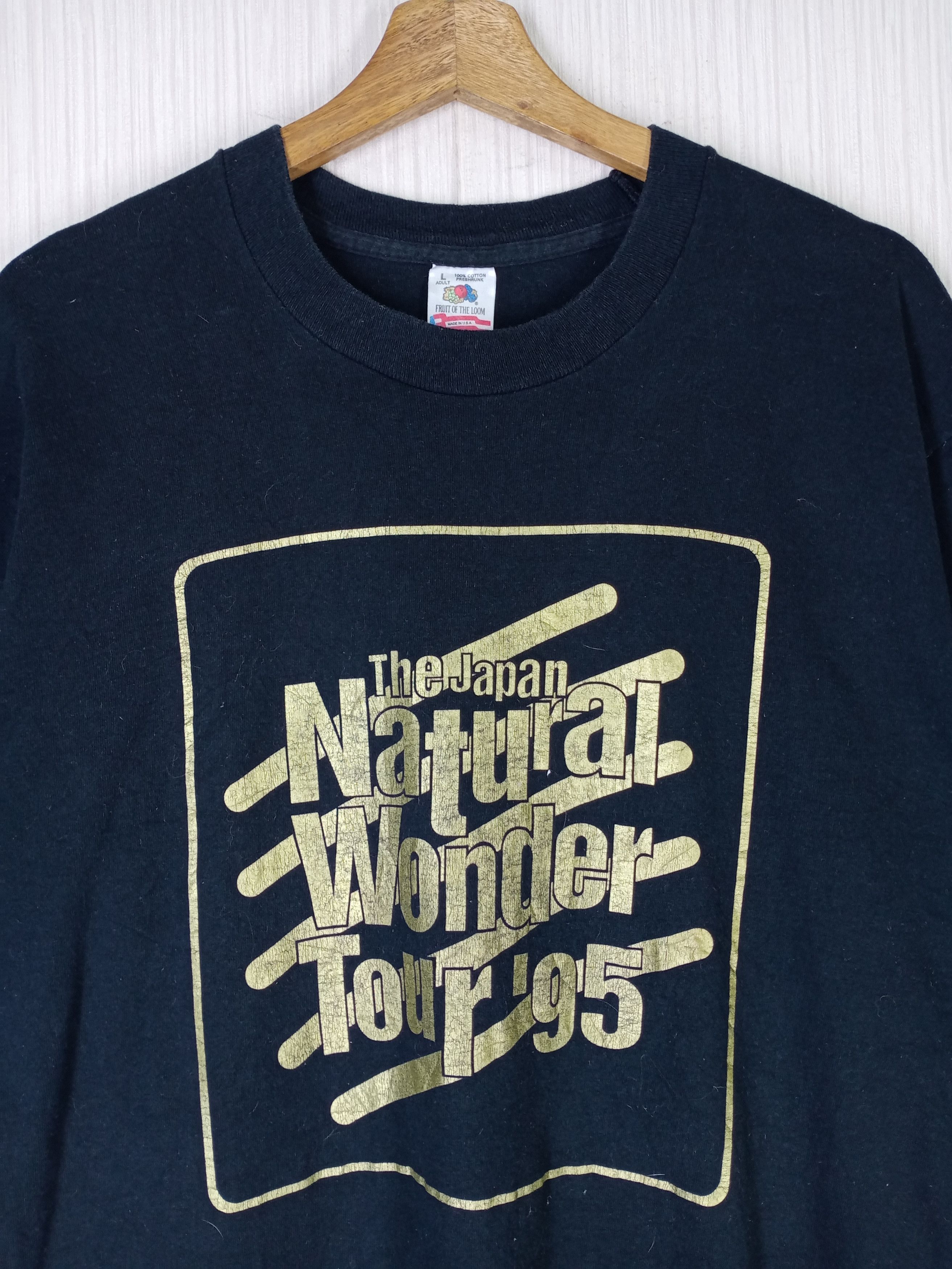 Band Tees Rare Vintage 1995 Stevie Wonder Tour Rap Tee Tshirt Size US L / EU 52-54 / 3 - 3 Thumbnail
