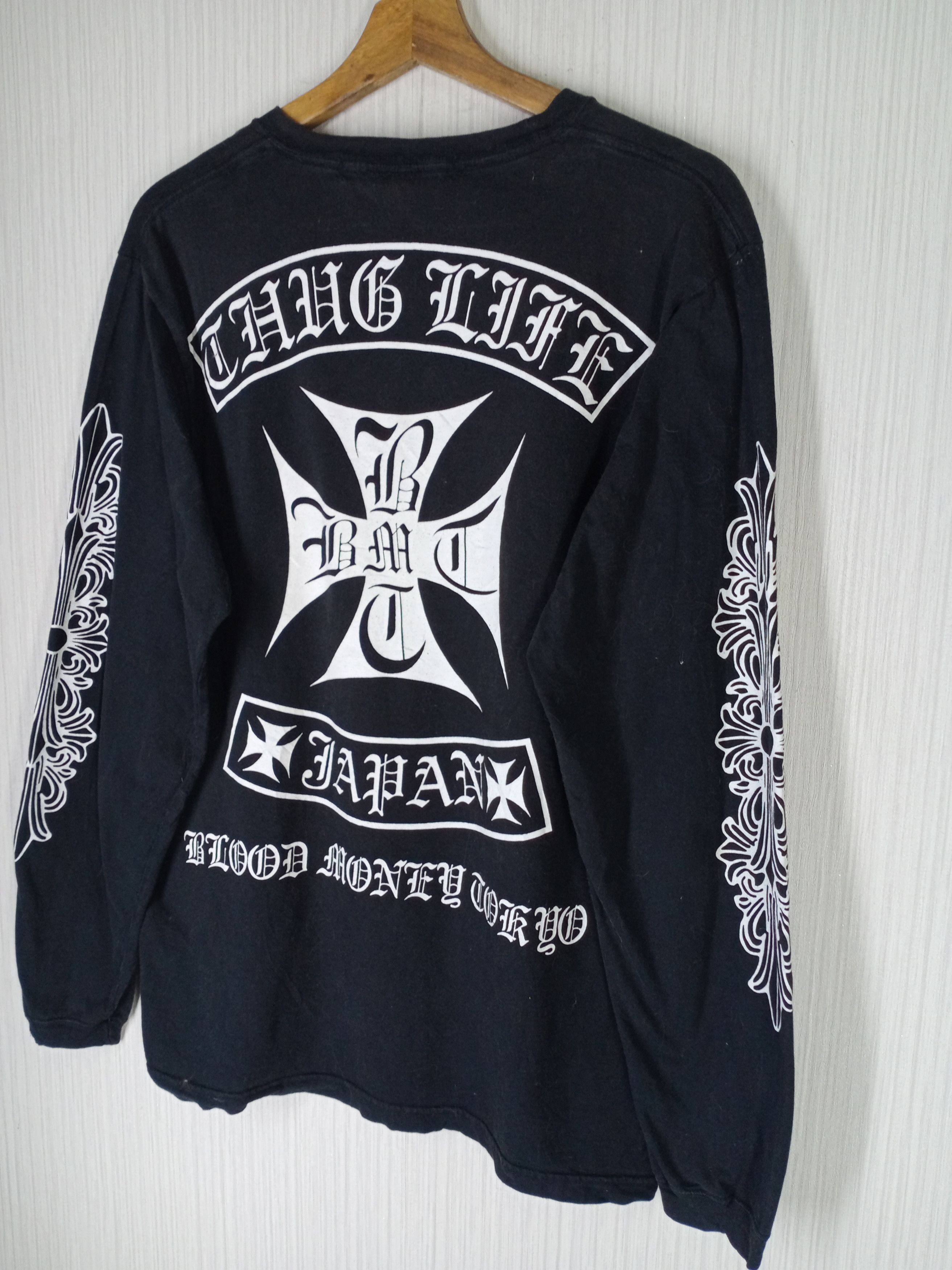 Japanese Brand Rare Japanese Brand Blood Money Tokyo Tshirt Size US XL / EU 56 / 4 - 4 Thumbnail