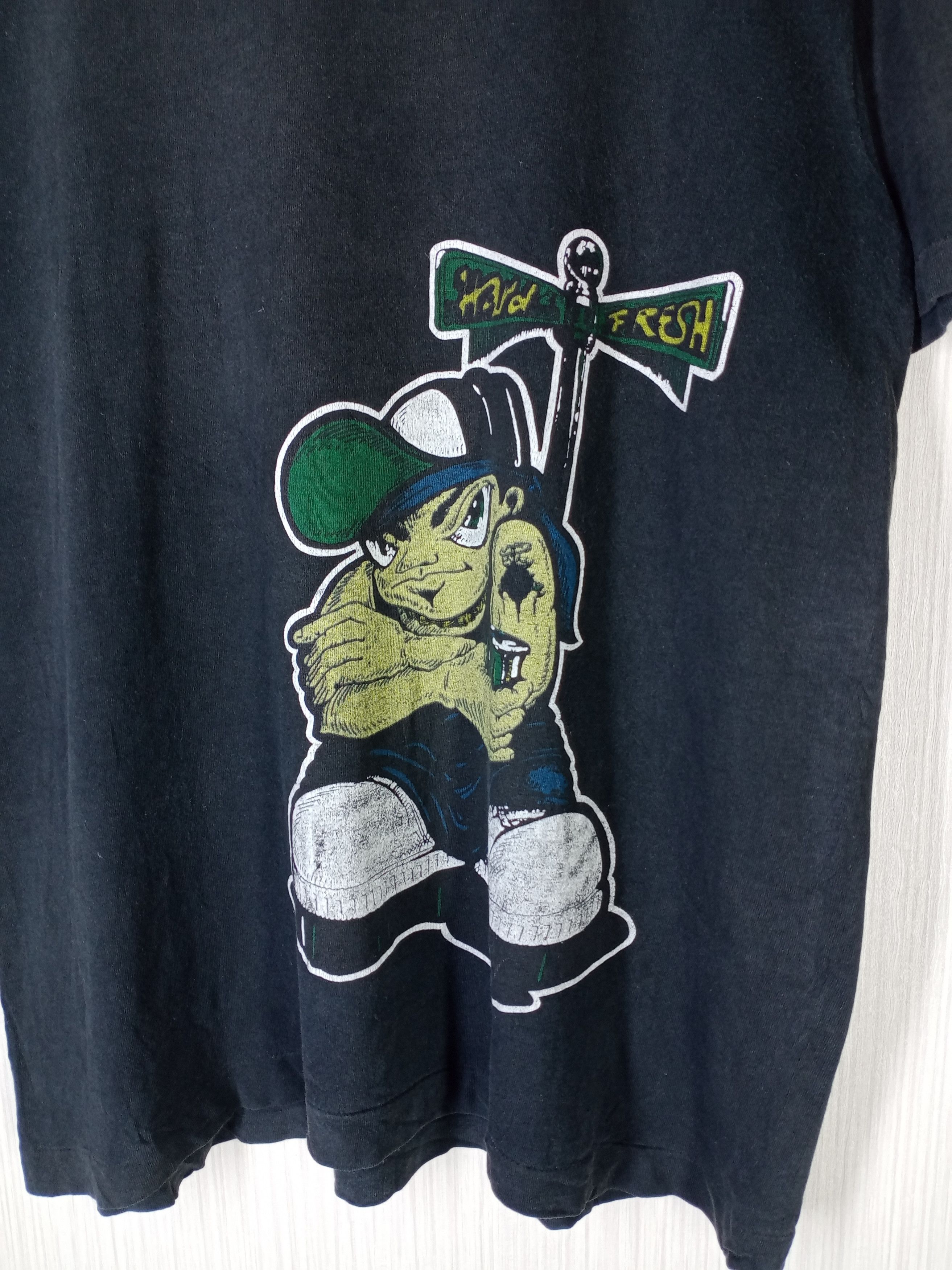Shorty's Skateboards Rare Vintage 90s Skateboard Rock of Down Tshirt Size US XL / EU 56 / 4 - 3 Thumbnail