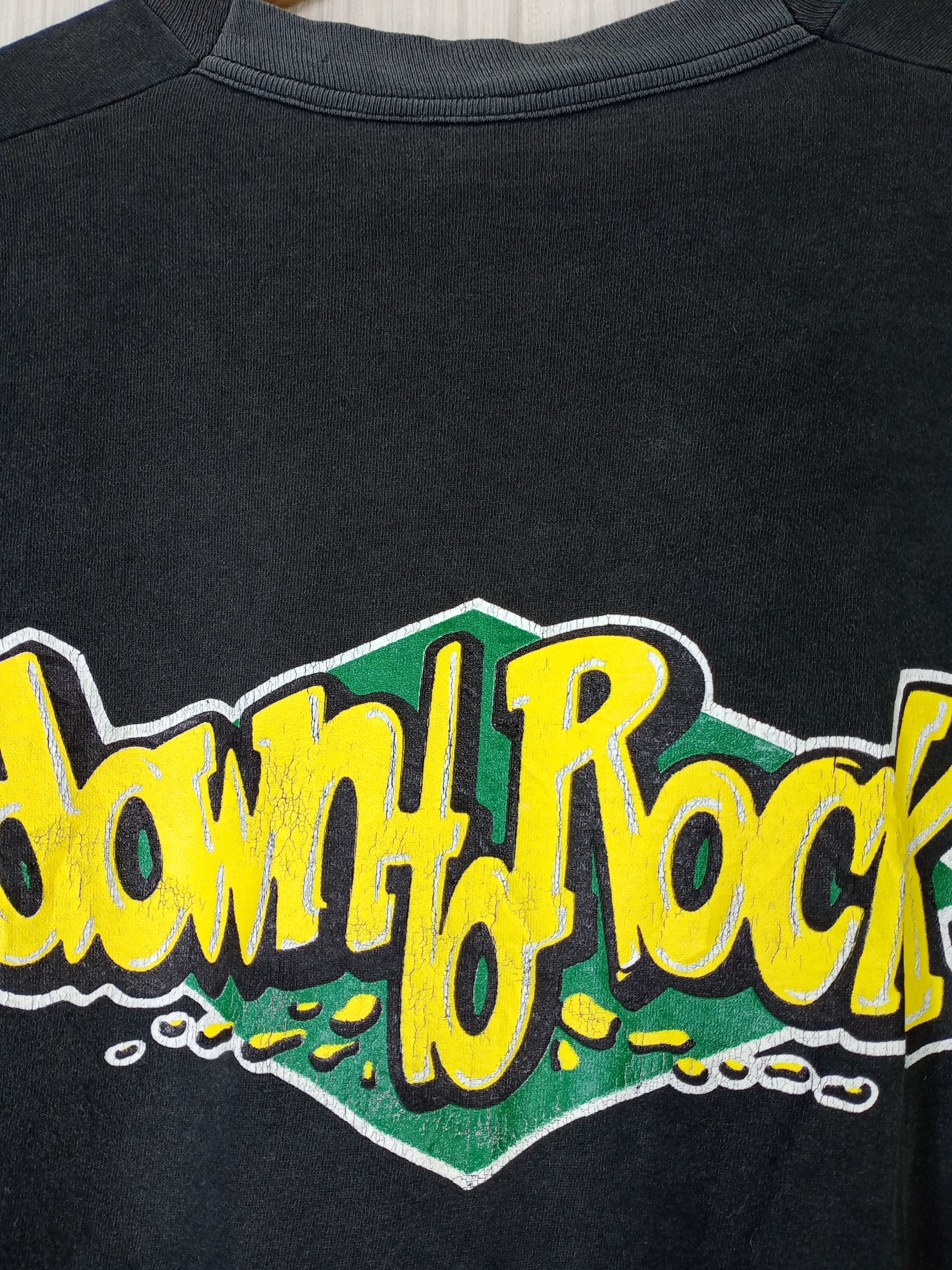 Vintage 90s Skateboard Rock Of Down Tshirt in Black, Men's (Size Xl) — image 6 of 6