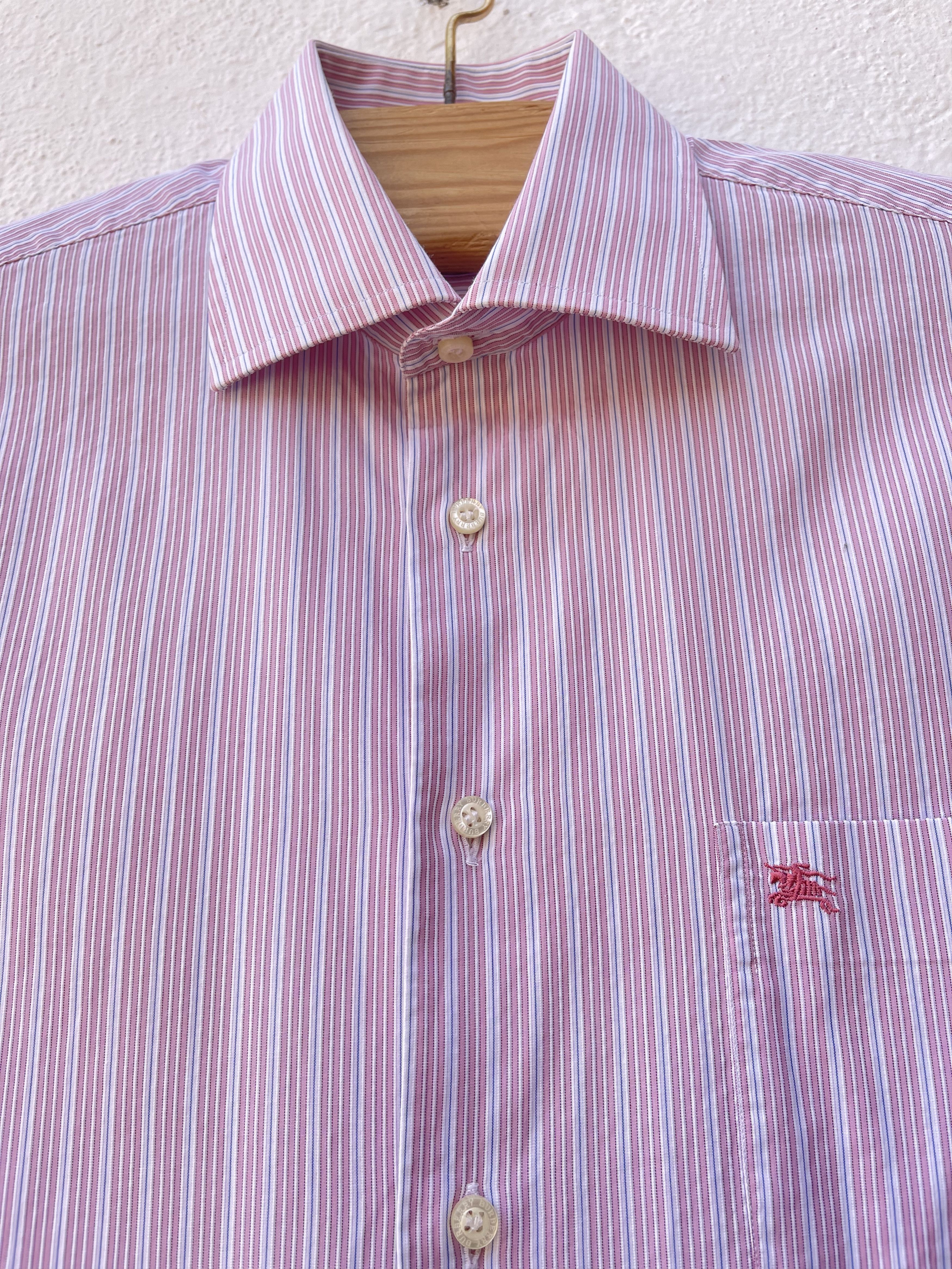 Burberry Burberry shirt striped multicolored rare size M Size US M / EU 48-50 / 2 - 3 Thumbnail