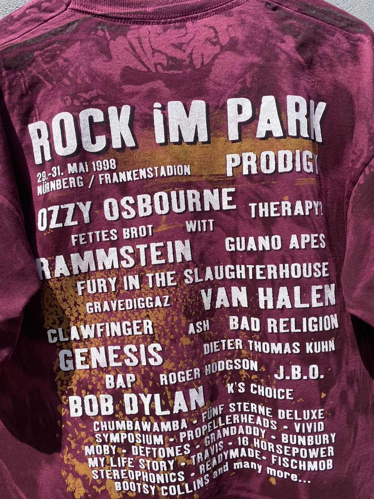 Band Tees × Mtv × Vintage Vintage 1998 MTV ROCK IM RING FESTIVAL TEE PRODIGY RAMMSTEIN Size US XL / EU 56 / 4 - 7 Thumbnail
