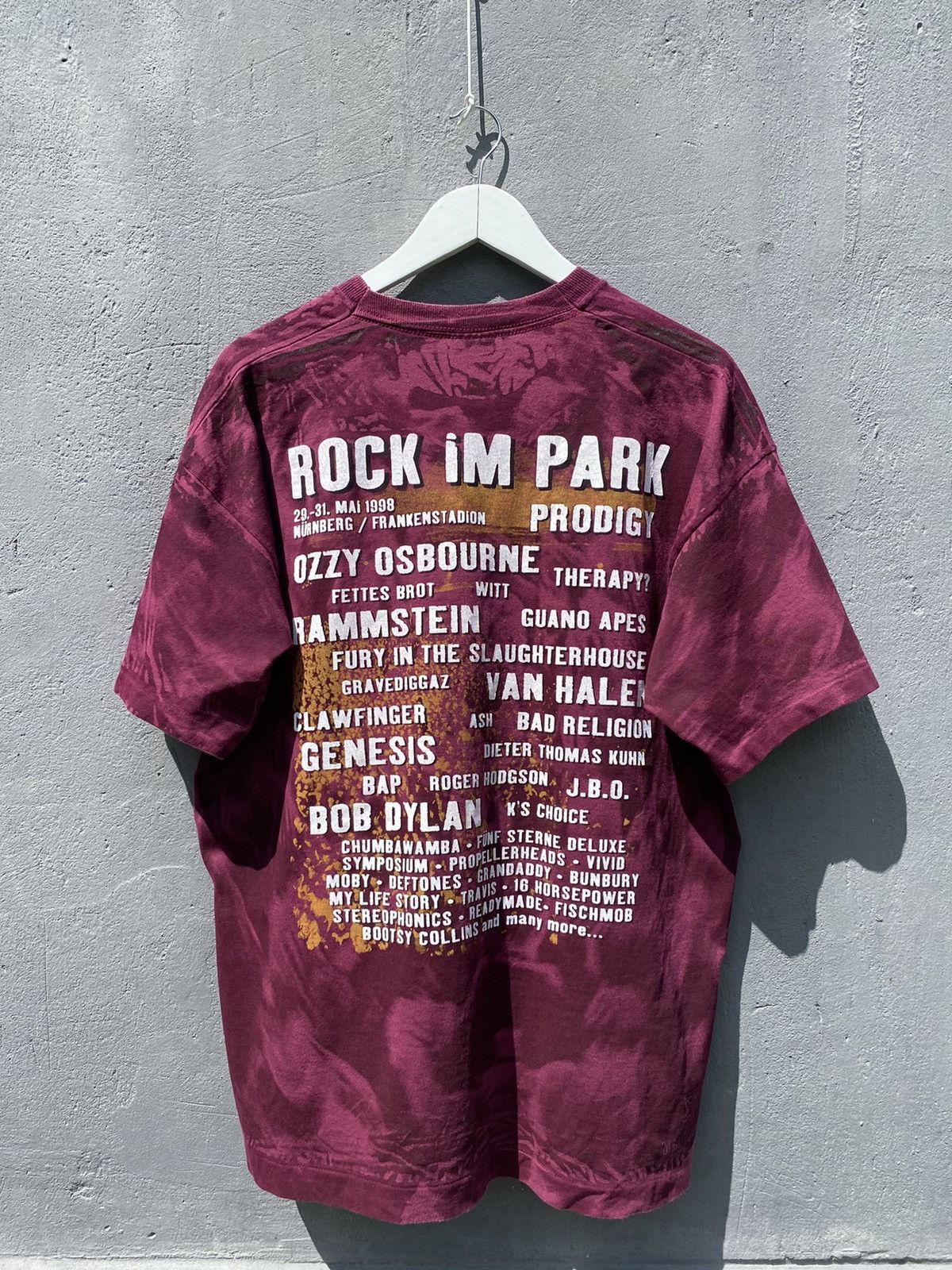 Band Tees × Mtv × Vintage Vintage 1998 MTV ROCK IM RING FESTIVAL TEE PRODIGY RAMMSTEIN Size US XL / EU 56 / 4 - 2 Thumbnail