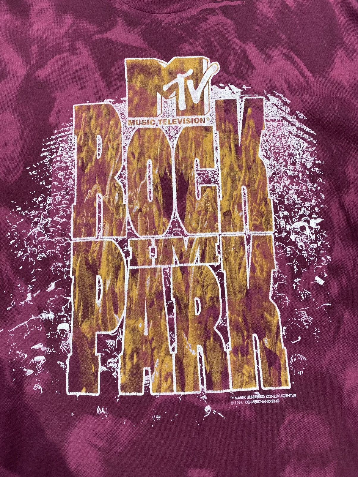 Band Tees × Mtv × Vintage Vintage 1998 MTV ROCK IM RING FESTIVAL TEE PRODIGY RAMMSTEIN Size US XL / EU 56 / 4 - 6 Thumbnail