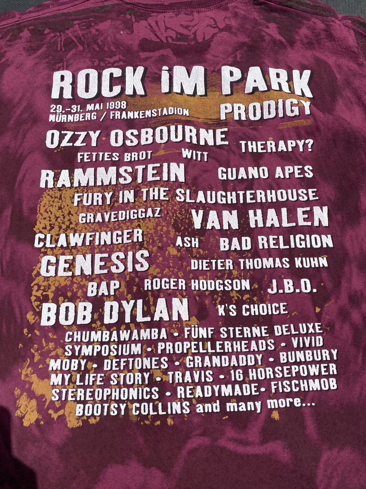 Band Tees × Mtv × Vintage Vintage 1998 MTV ROCK IM RING FESTIVAL TEE PRODIGY RAMMSTEIN Size US XL / EU 56 / 4 - 8 Thumbnail