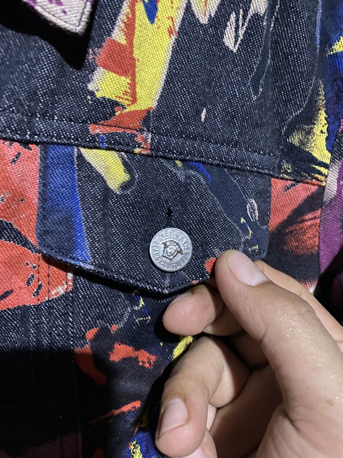 Versace Jeans Couture 🔥SALE🔥VERSACE JEANS COUTURE TRUCKER JACKET Size US S / EU 44-46 / 1 - 9 Thumbnail