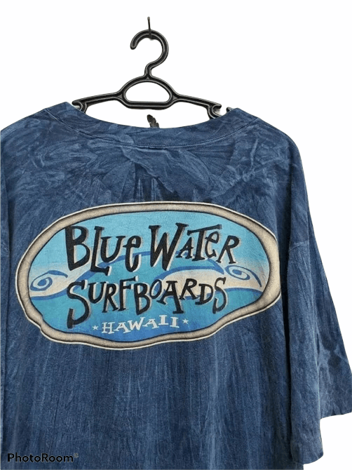 Vintage VTG 90s BLUE WATER HAWAII TIE DYE T SHIRTS Size US L / EU 52-54 / 3 - 6 Thumbnail