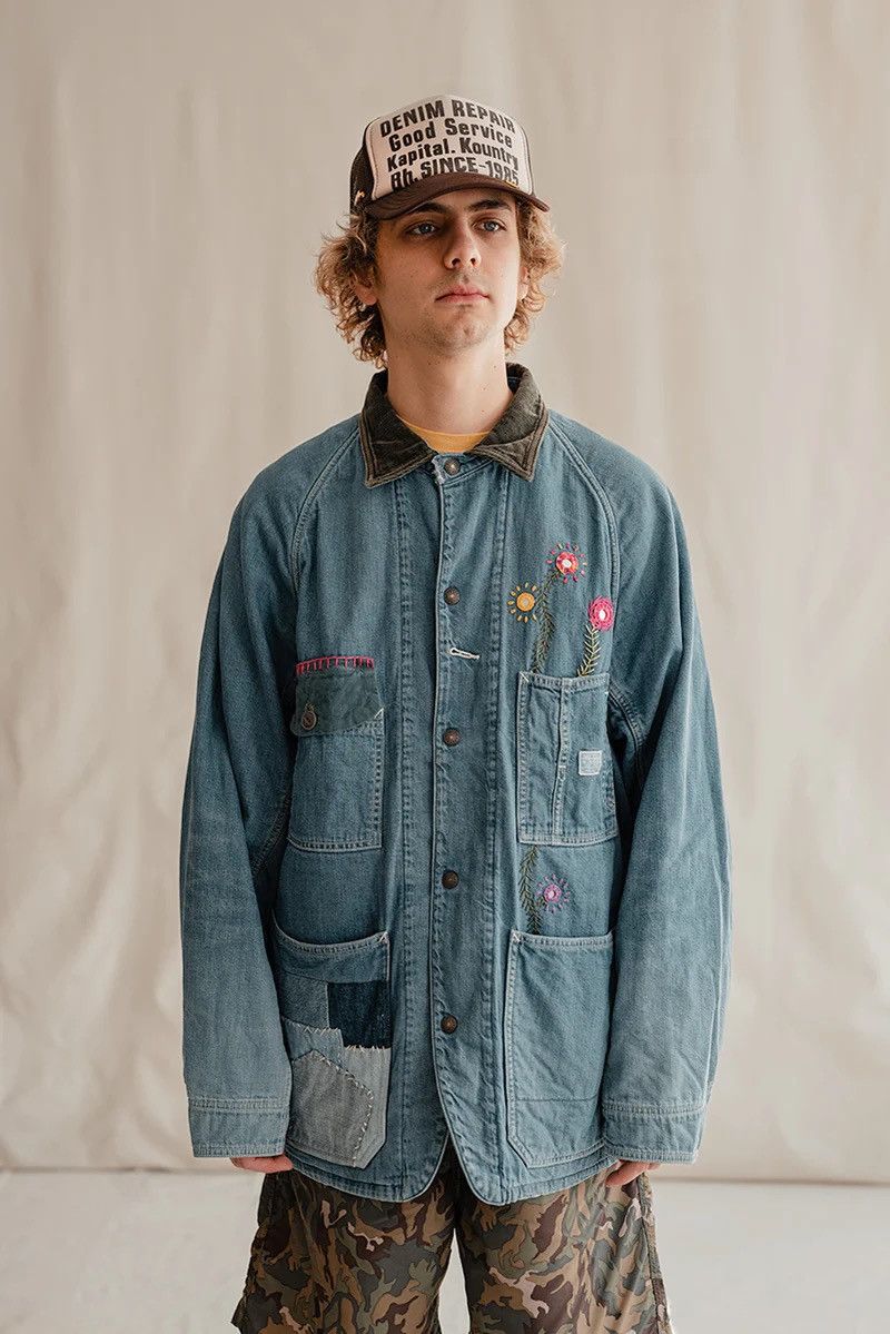 Kapital Kountry Kapital Kountry Denim Jacket Oversized Patchwork | Grailed