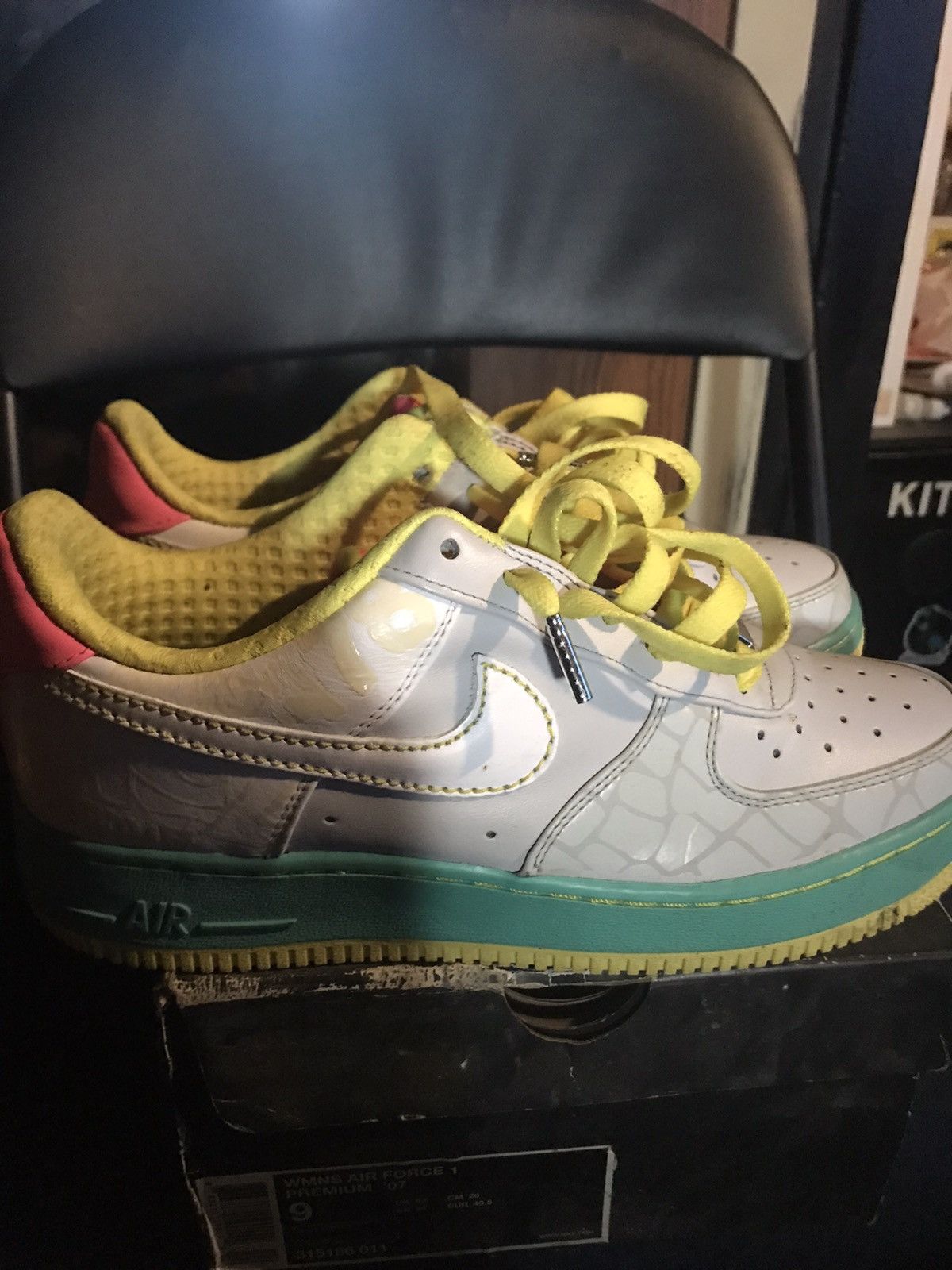 Nike Air force one premium (Women 2007) Size US 8 / IT 38 - 3 Thumbnail