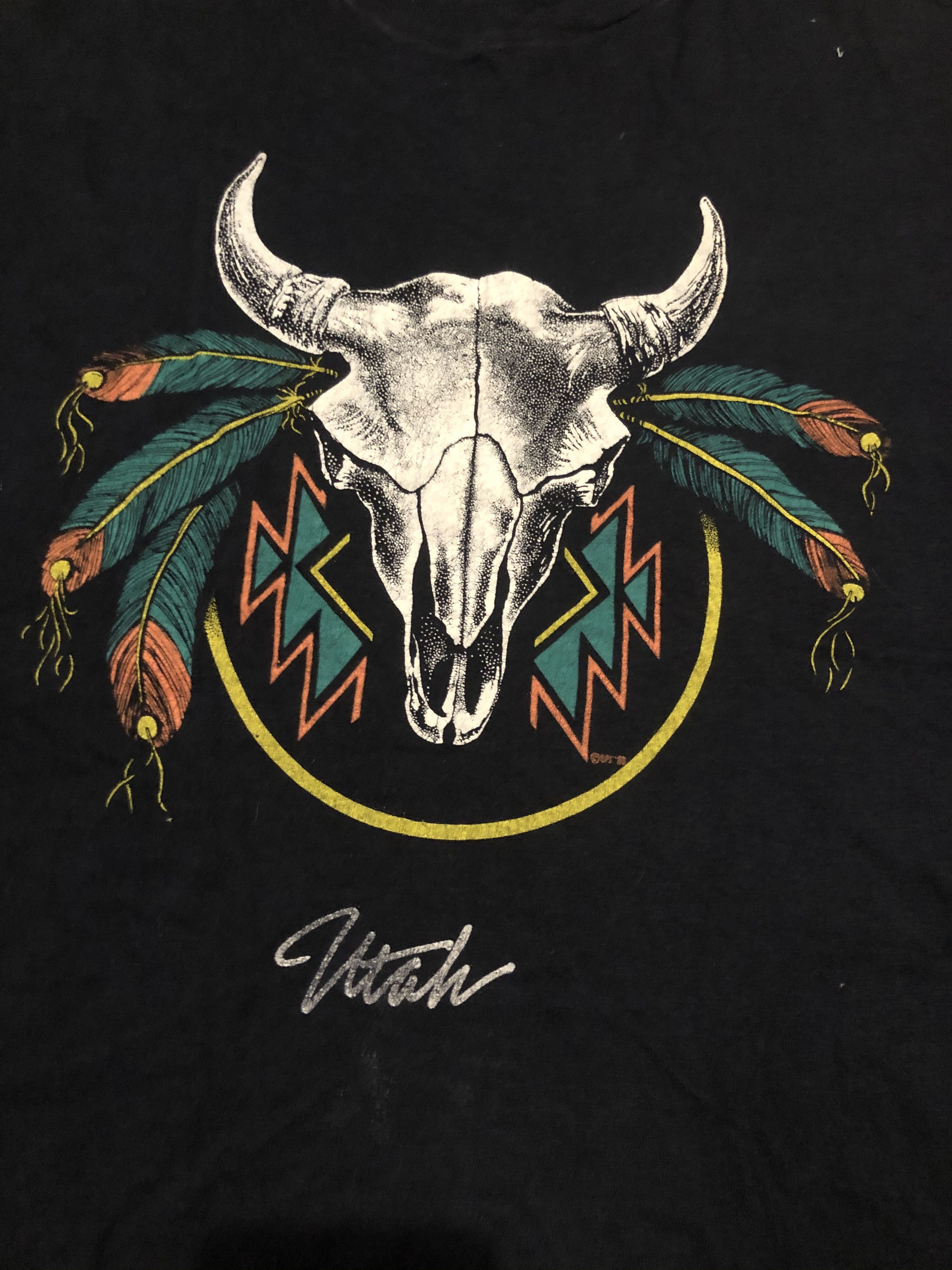 Vintage 1983 Vintage Utah State Animal Shirt Size US XL / EU 56 / 4 - 4 Thumbnail