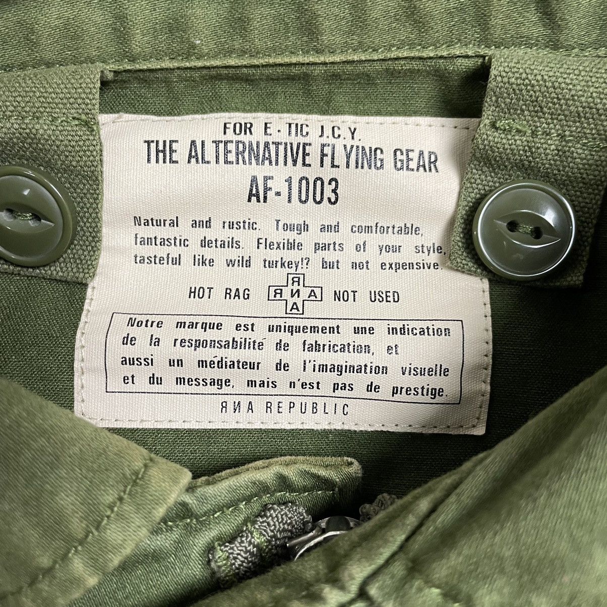 Japanese Brand × Vintage Vintage Us Army Patched Zipper Jacket Size US M / EU 48-50 / 2 - 20 Thumbnail