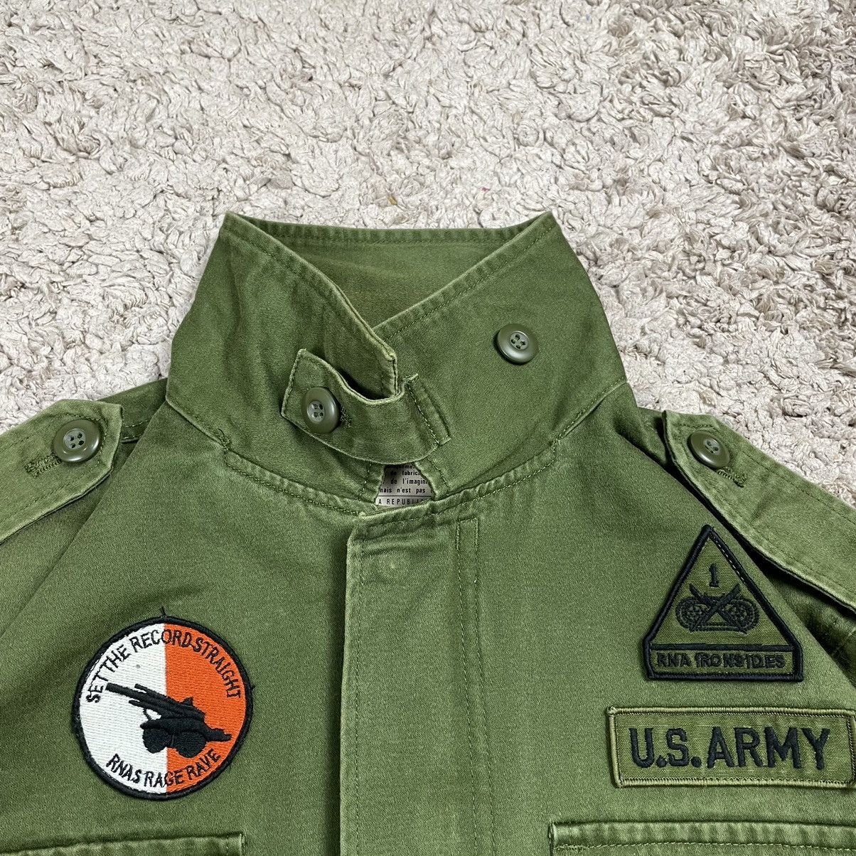 Japanese Brand × Vintage Vintage Us Army Patched Zipper Jacket Size US M / EU 48-50 / 2 - 7 Thumbnail