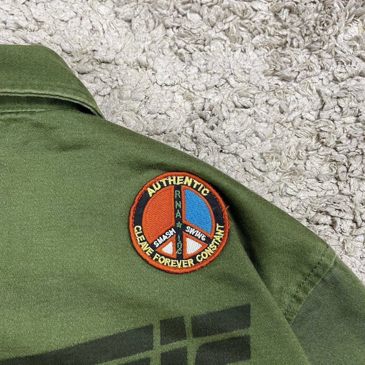 Japanese Brand × Vintage Vintage Us Army Patched Zipper Jacket Size US M / EU 48-50 / 2 - 16 Thumbnail