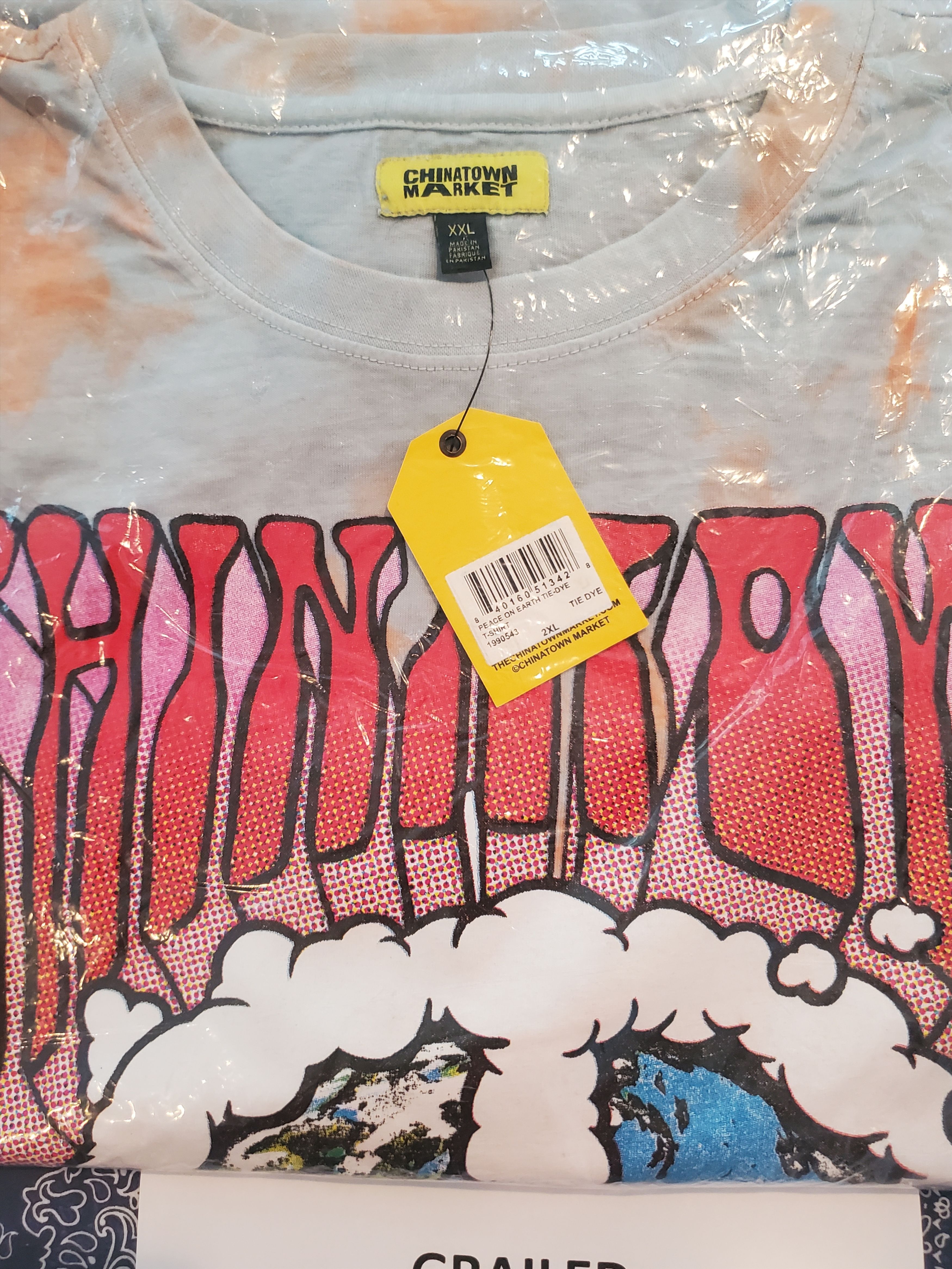 Market CHINATOWN MARKET PEACE ON EARTH TIE-DYE XXL/2XL Size US XXL / EU 58 / 5 - 6 Thumbnail