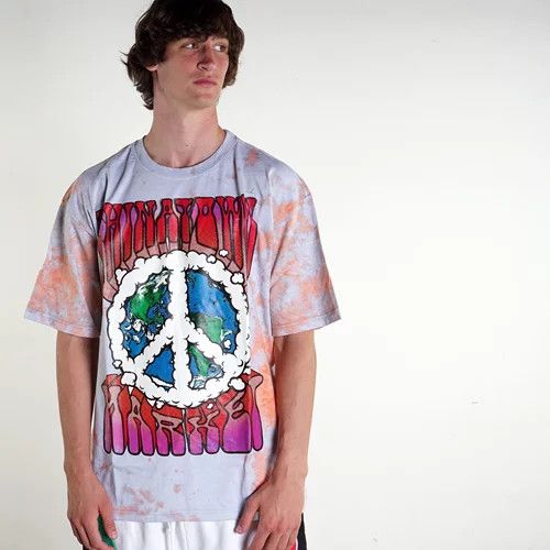 Market CHINATOWN MARKET PEACE ON EARTH TIE-DYE XXL/2XL Size US XXL / EU 58 / 5 - 2 Thumbnail