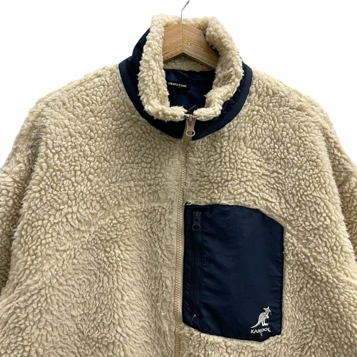 Japanese Brand × Kangol STEAL💥 KANGOL x FREAKSTORE JAPAN DEEPPILE FLEECE JACKET Size US M / EU 48-50 / 2 - 4 Thumbnail