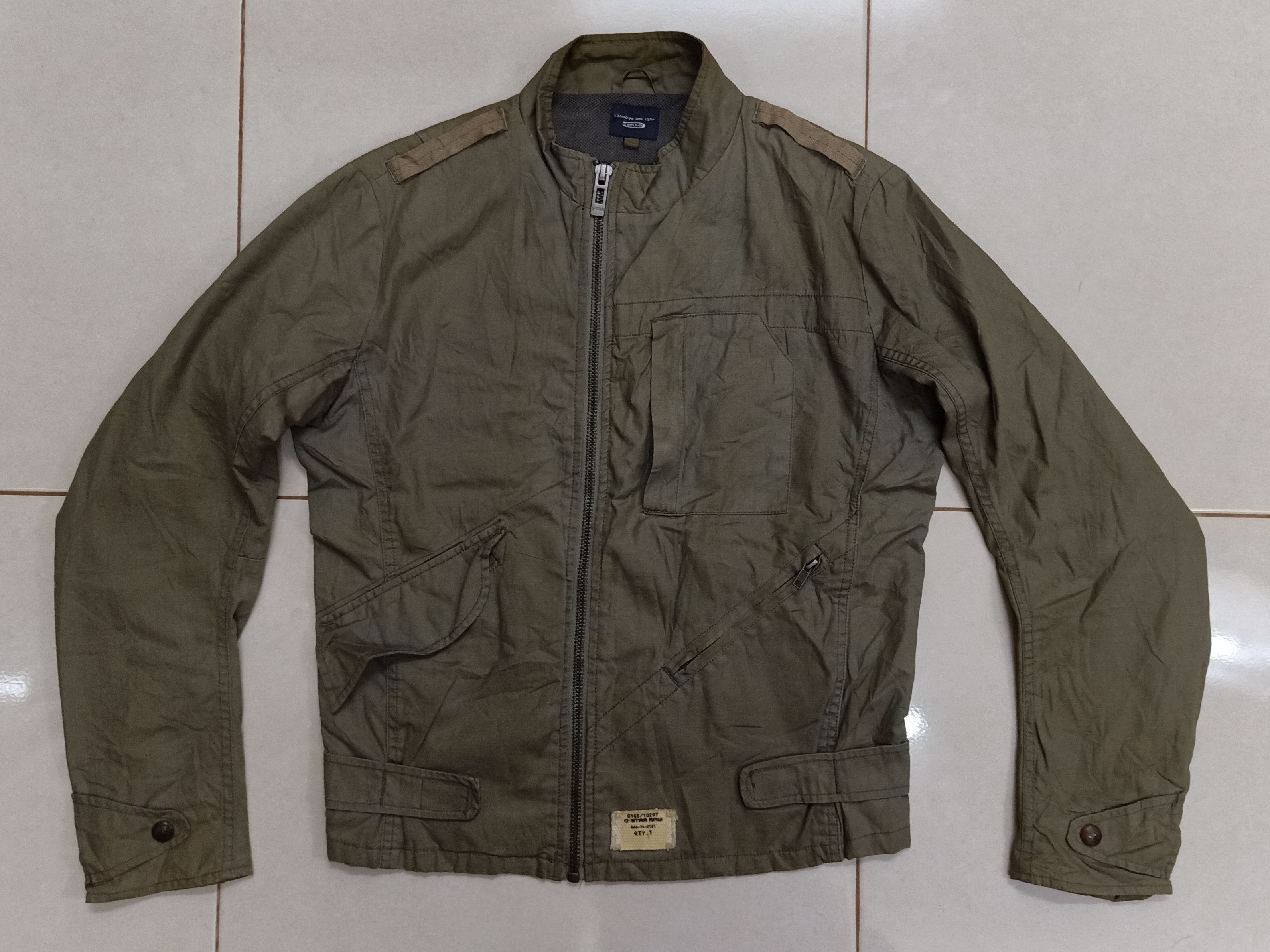 G-Star G STAR RAW Chopper Jacket Big Logo Spell Out M Size Jacket. Size US M / EU 48-50 / 2 - 3 Thumbnail