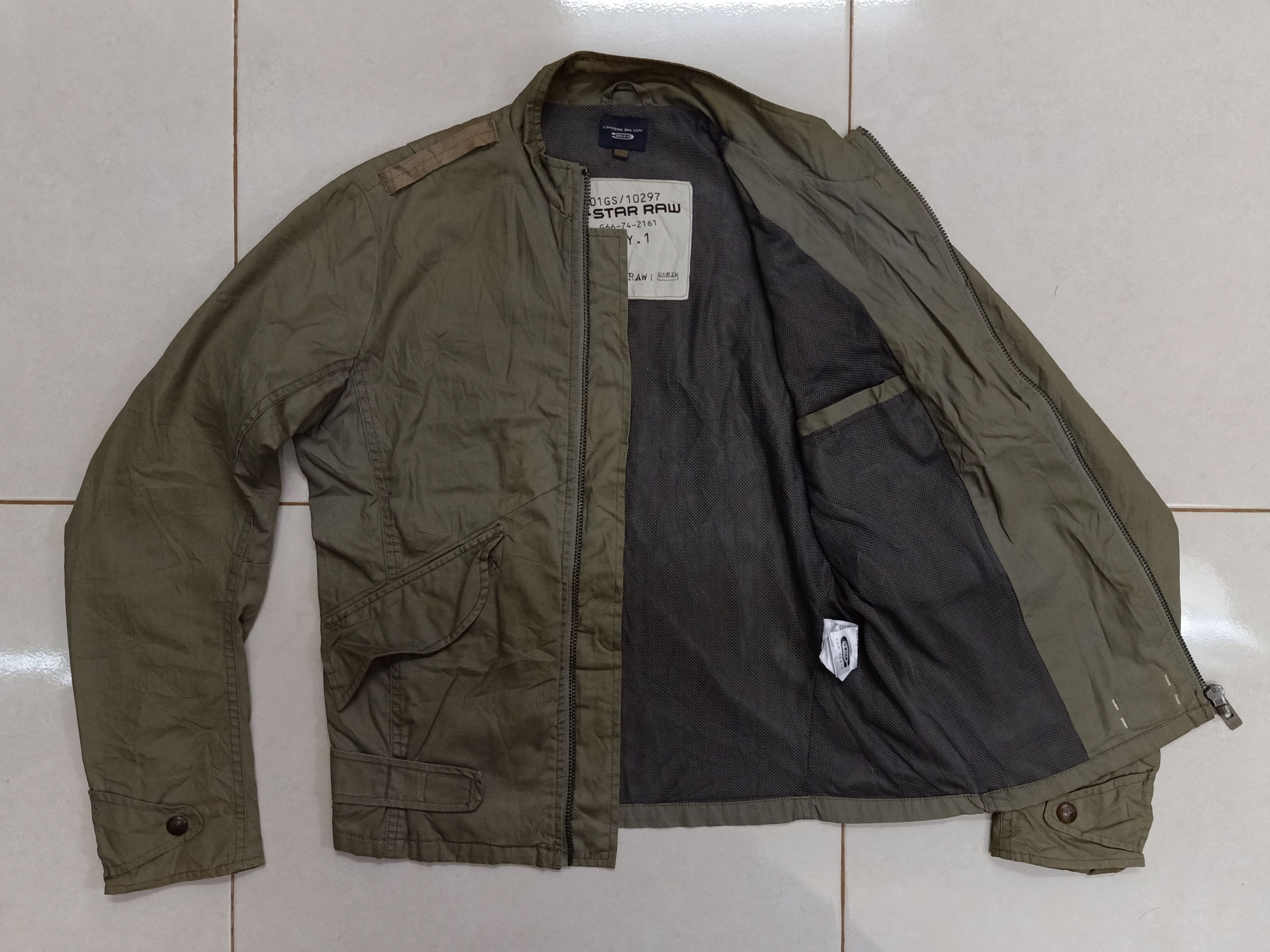G-Star G STAR RAW Chopper Jacket Big Logo Spell Out M Size Jacket. Size US M / EU 48-50 / 2 - 4 Thumbnail
