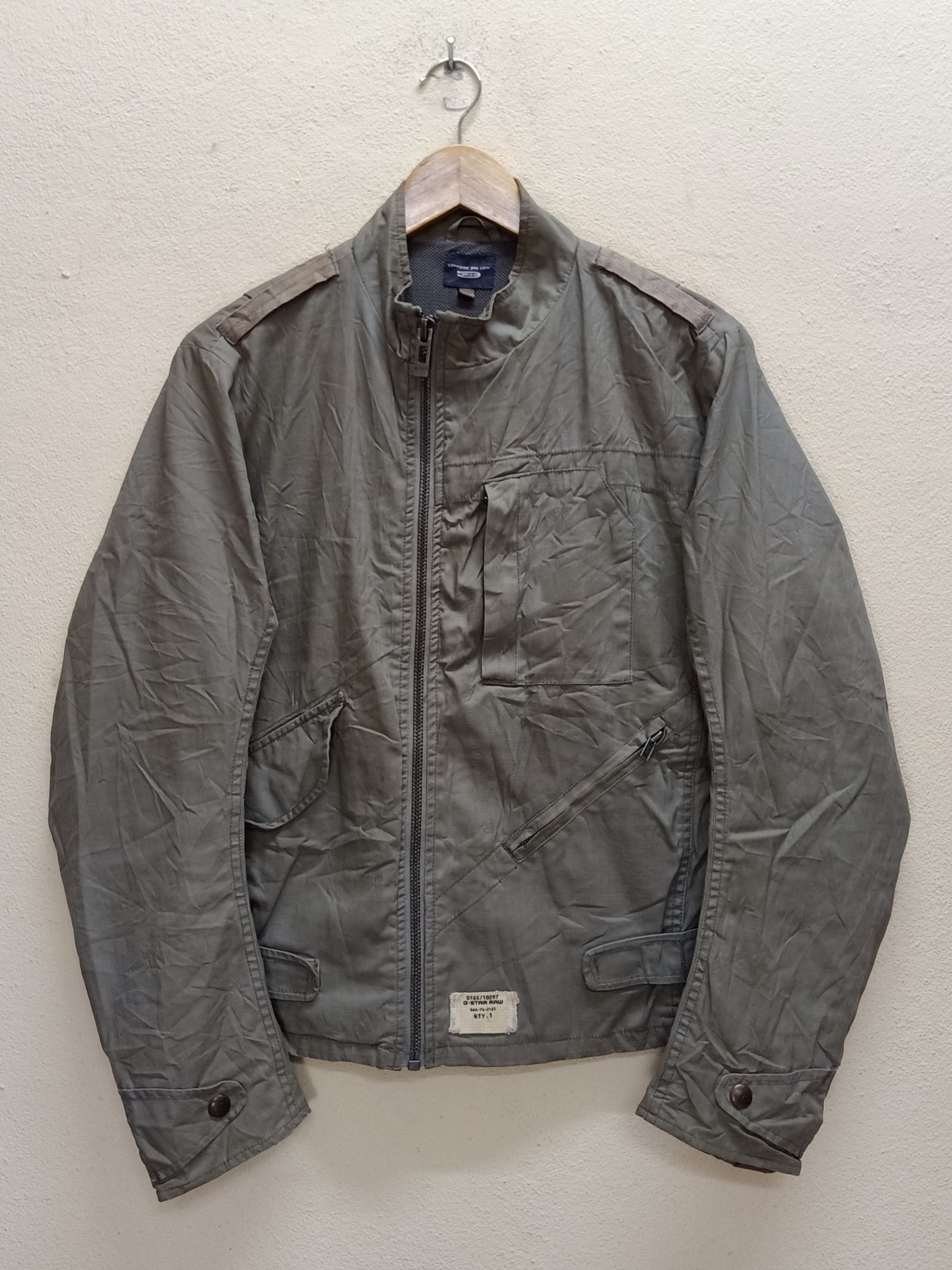 G-Star G STAR RAW Chopper Jacket Big Logo Spell Out M Size Jacket. Size US M / EU 48-50 / 2 - 1 Thumbnail