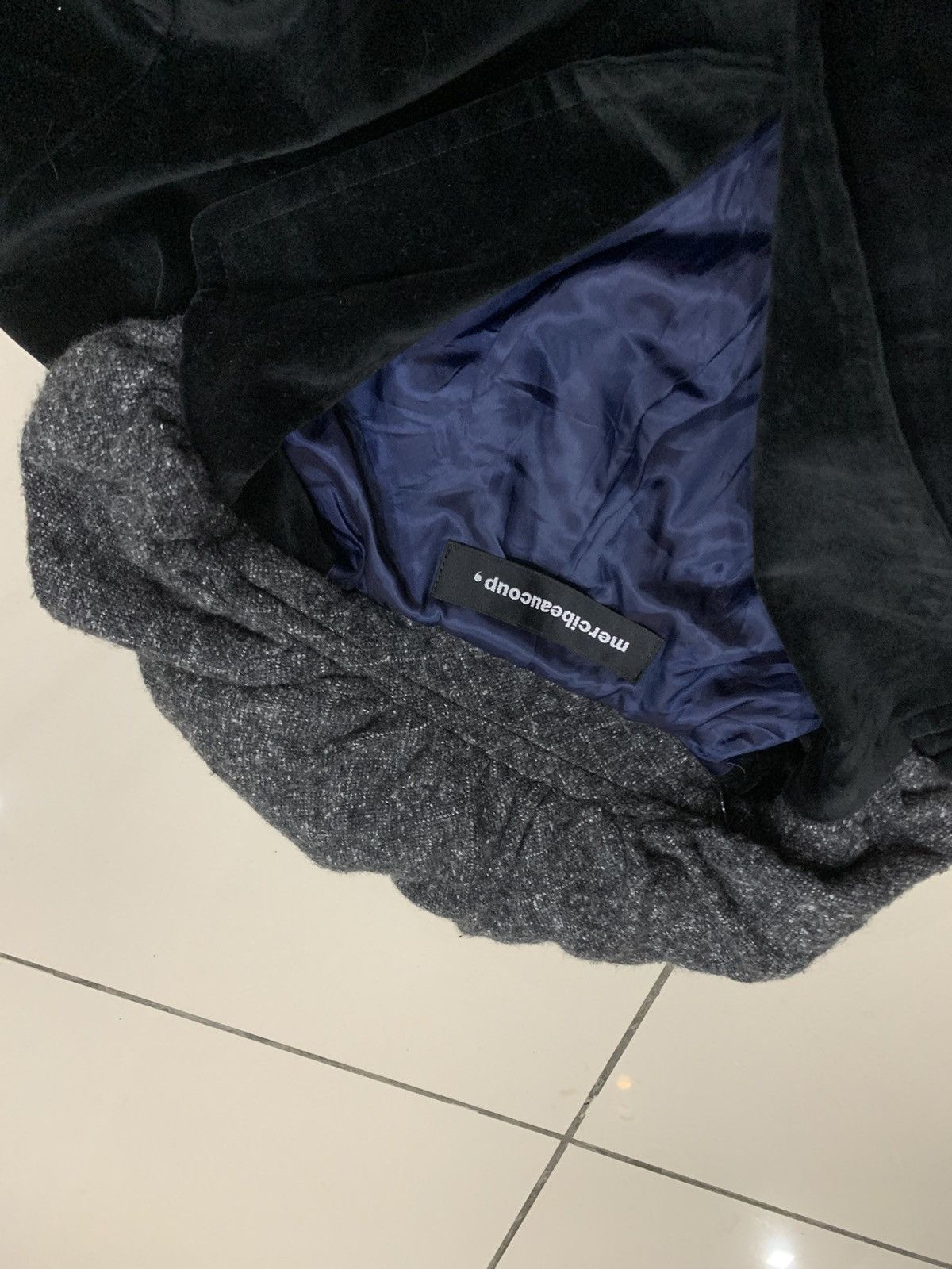 Issey Miyake × mercibeaucoup ISSEY MIYAKE MERCIBEAUCOUP VELVET JACKET AW13 RUNWAY Size US S / EU 44-46 / 1 - 13 Thumbnail