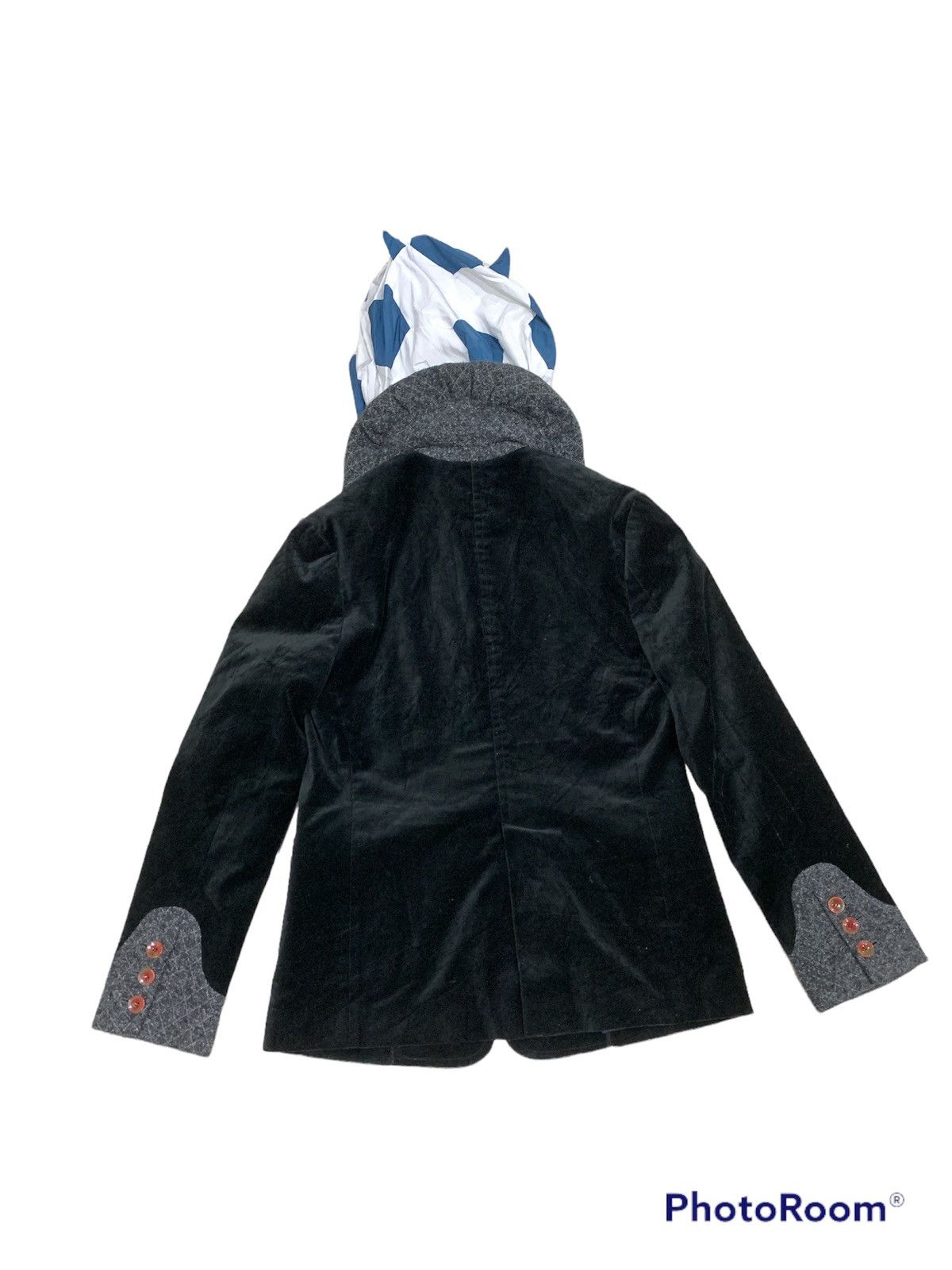 Issey Miyake × mercibeaucoup ISSEY MIYAKE MERCIBEAUCOUP VELVET JACKET AW13 RUNWAY Size US S / EU 44-46 / 1 - 2 Thumbnail