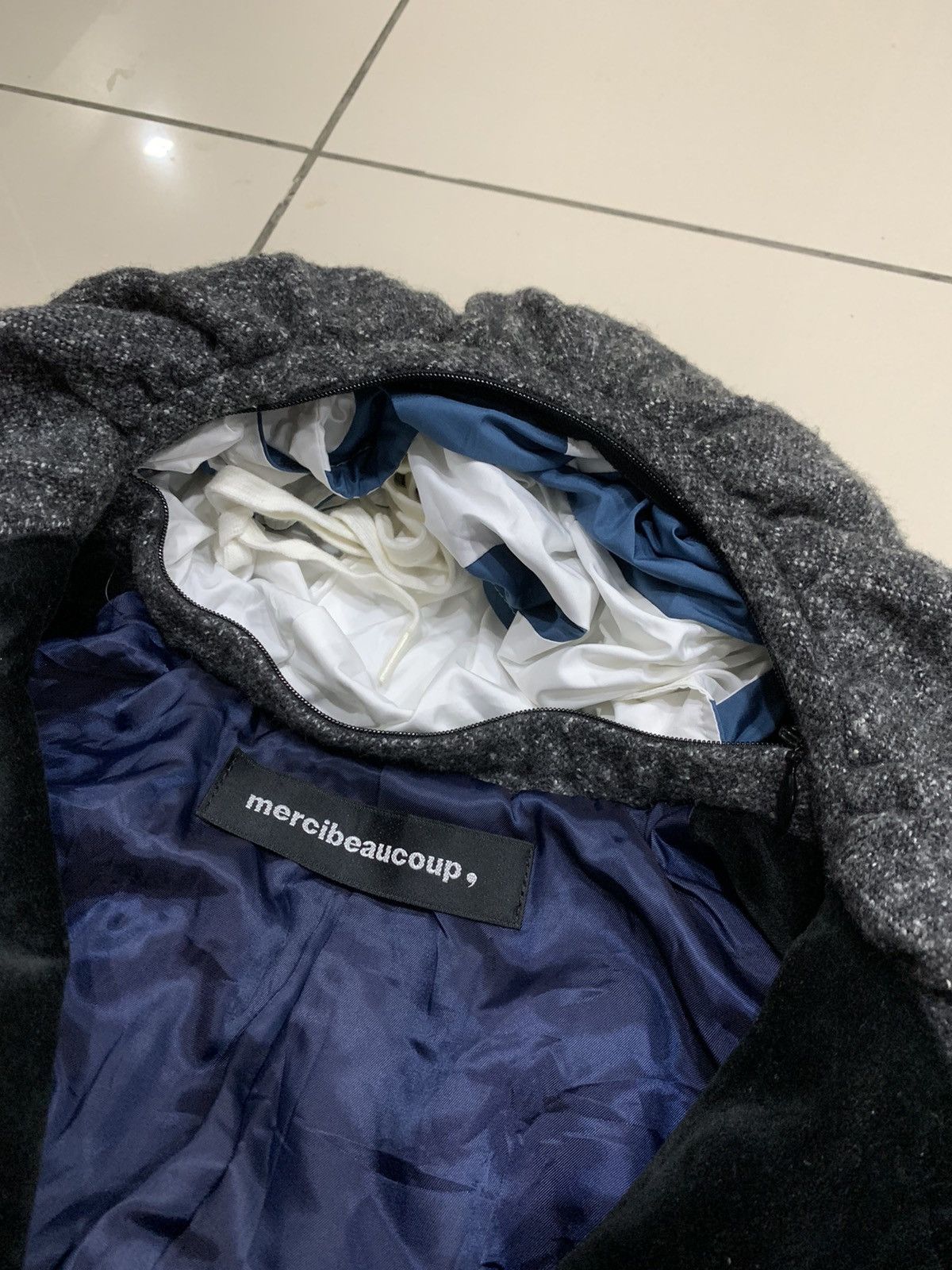 Issey Miyake × mercibeaucoup ISSEY MIYAKE MERCIBEAUCOUP VELVET JACKET AW13 RUNWAY Size US S / EU 44-46 / 1 - 12 Thumbnail