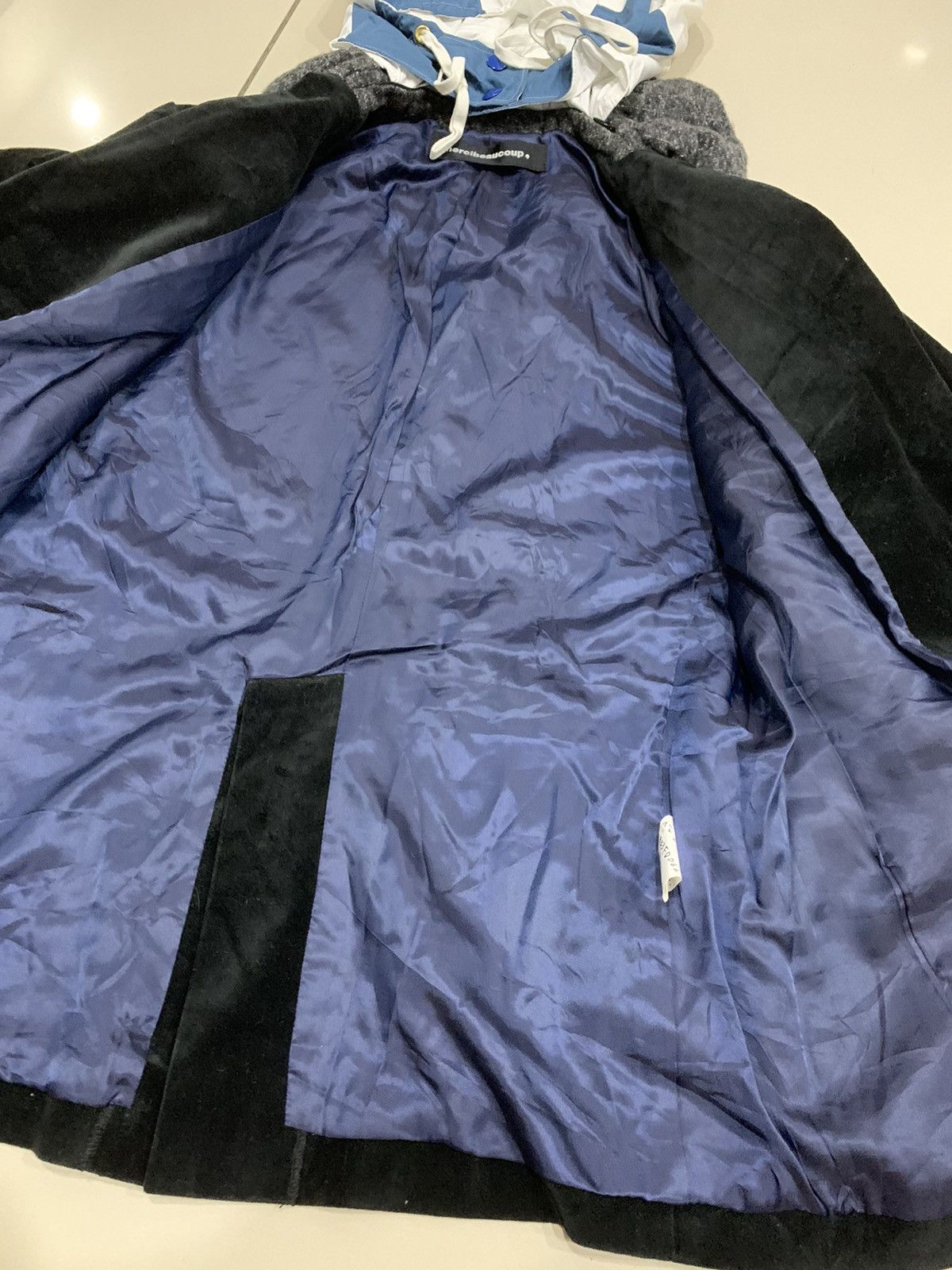 Issey Miyake × mercibeaucoup ISSEY MIYAKE MERCIBEAUCOUP VELVET JACKET AW13 RUNWAY Size US S / EU 44-46 / 1 - 9 Thumbnail