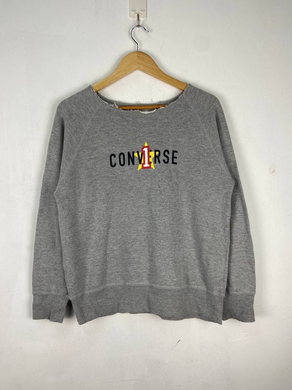 Converse Vintage Collarless Converse Sweatshirt Punk Bondage Size US M / EU 48-50 / 2 - 1 Thumbnail